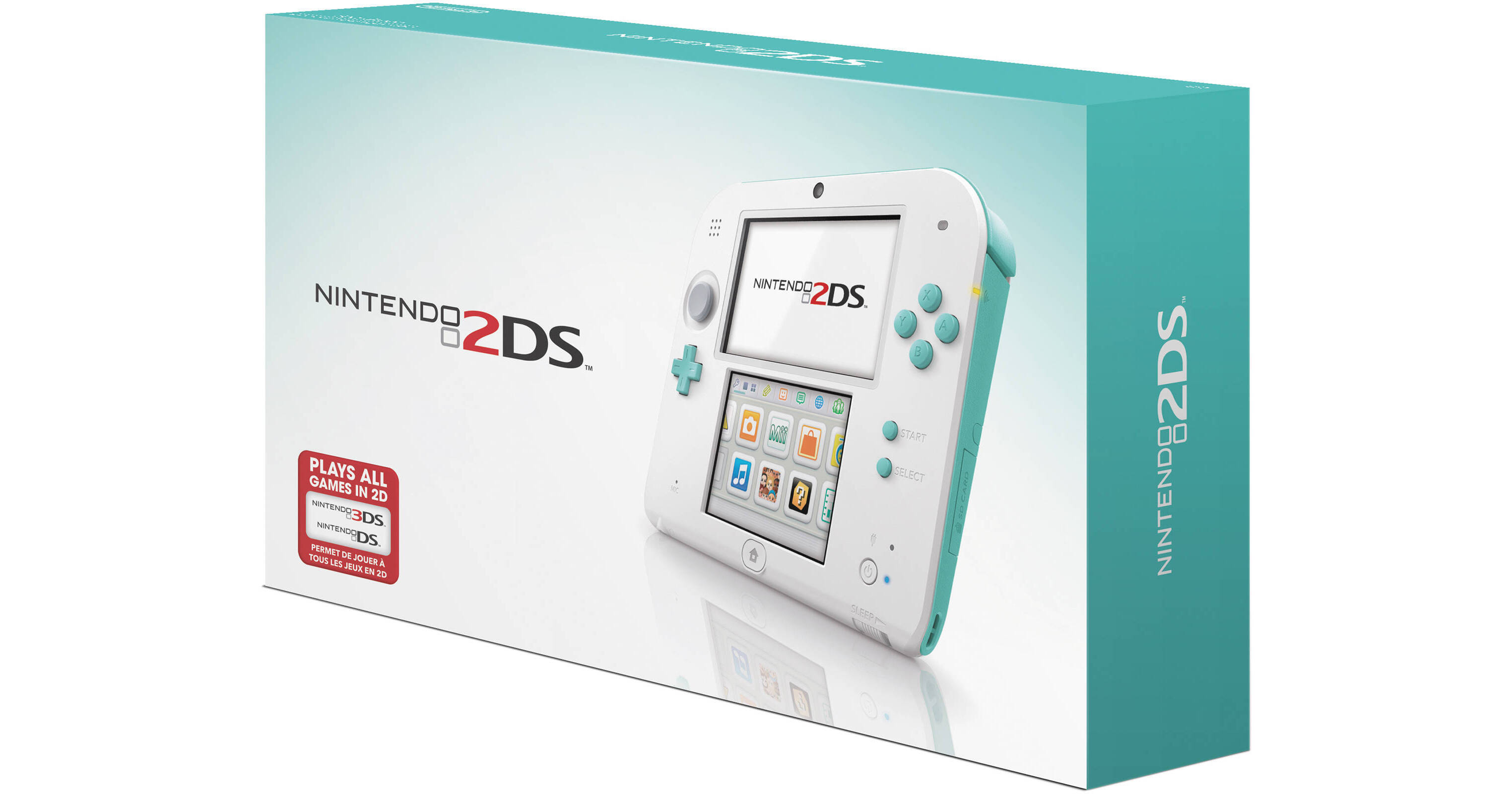 Nintendo 2DS Handheld Gaming System (Sea Green) FTRSWBAA B&H