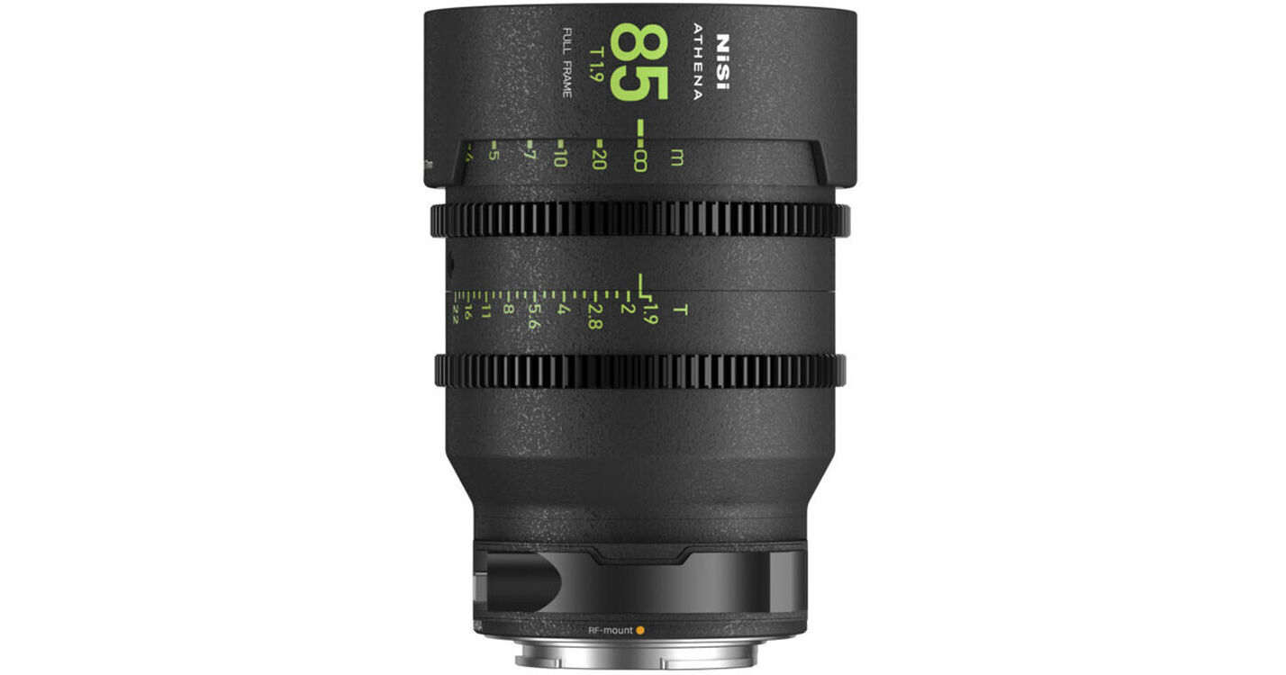 NiSi ATHENA PRIME 85mm T1.9 Full-Frame Lens NIC-ATH-85PL B&H