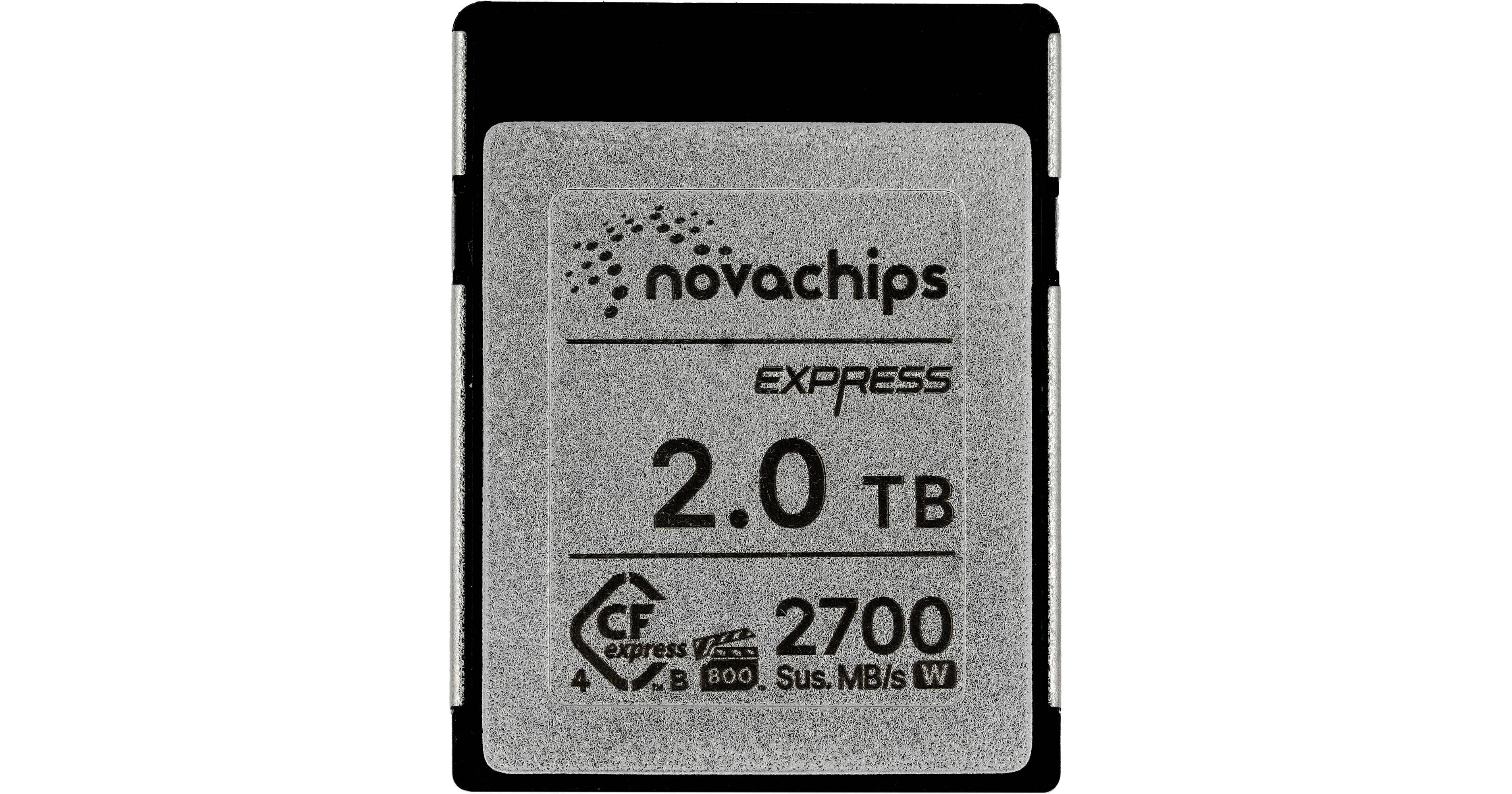Novachips 2TB Express CFexpress 4.0 Type B Memory NN965C02T0TX9