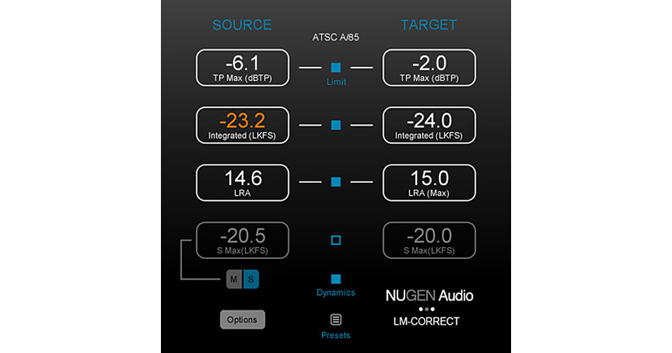 NuGen Audio LM-Correct DynApt Extension - Efficient 11-33194 B&H