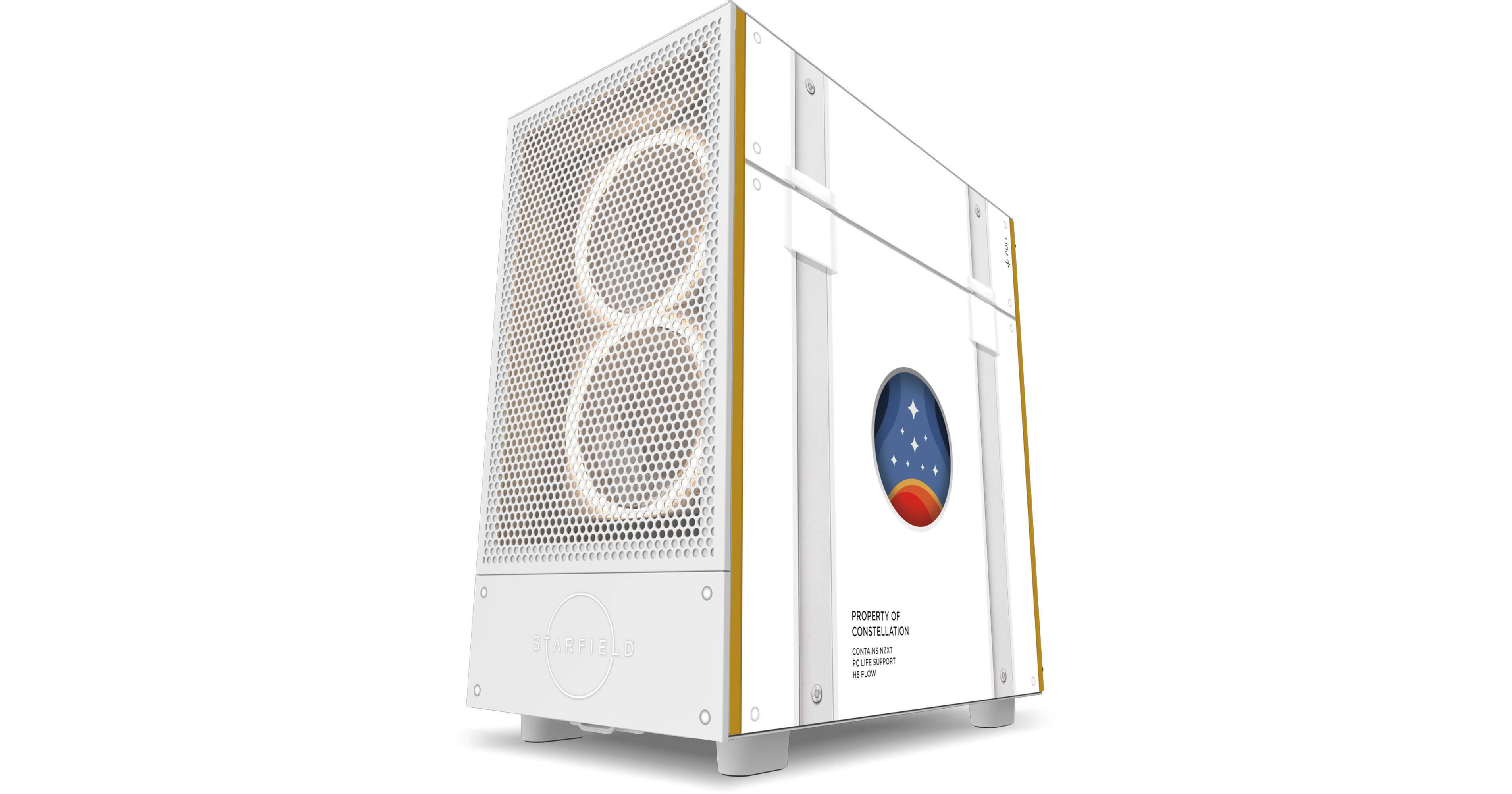 NZXT H5 Flow Mid-Tower Case (Starfield Edition) CC-H51FW-SF-FS