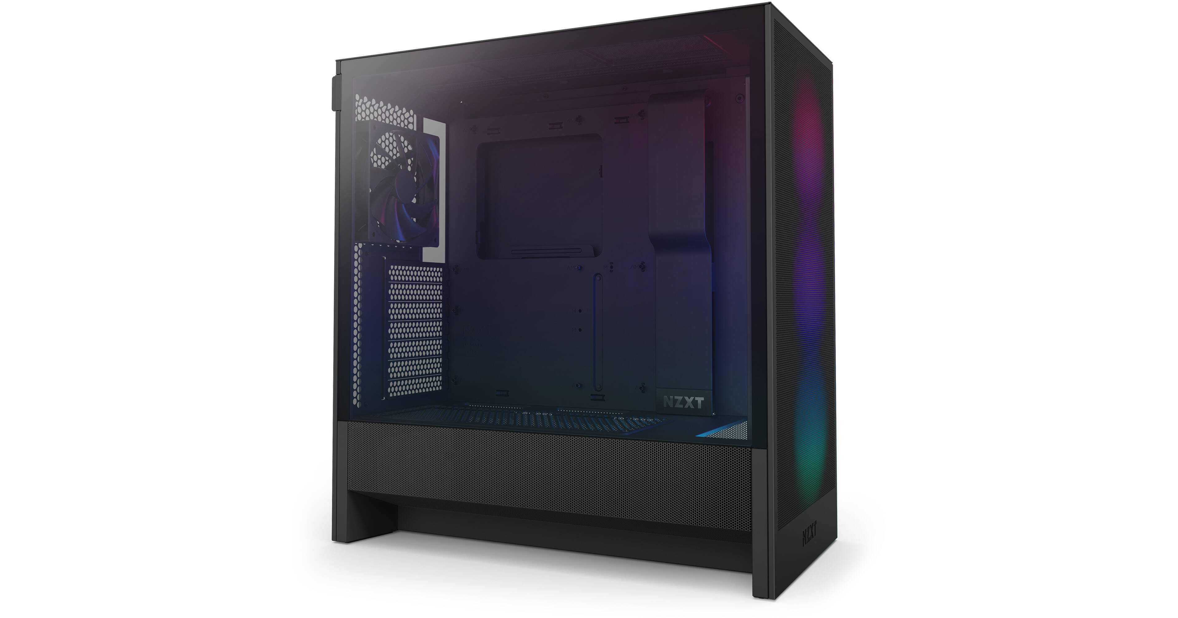 NZXT H5 Flow RGB Mid-Tower Case (Black) CC-H52FB-R1 B&H Photo