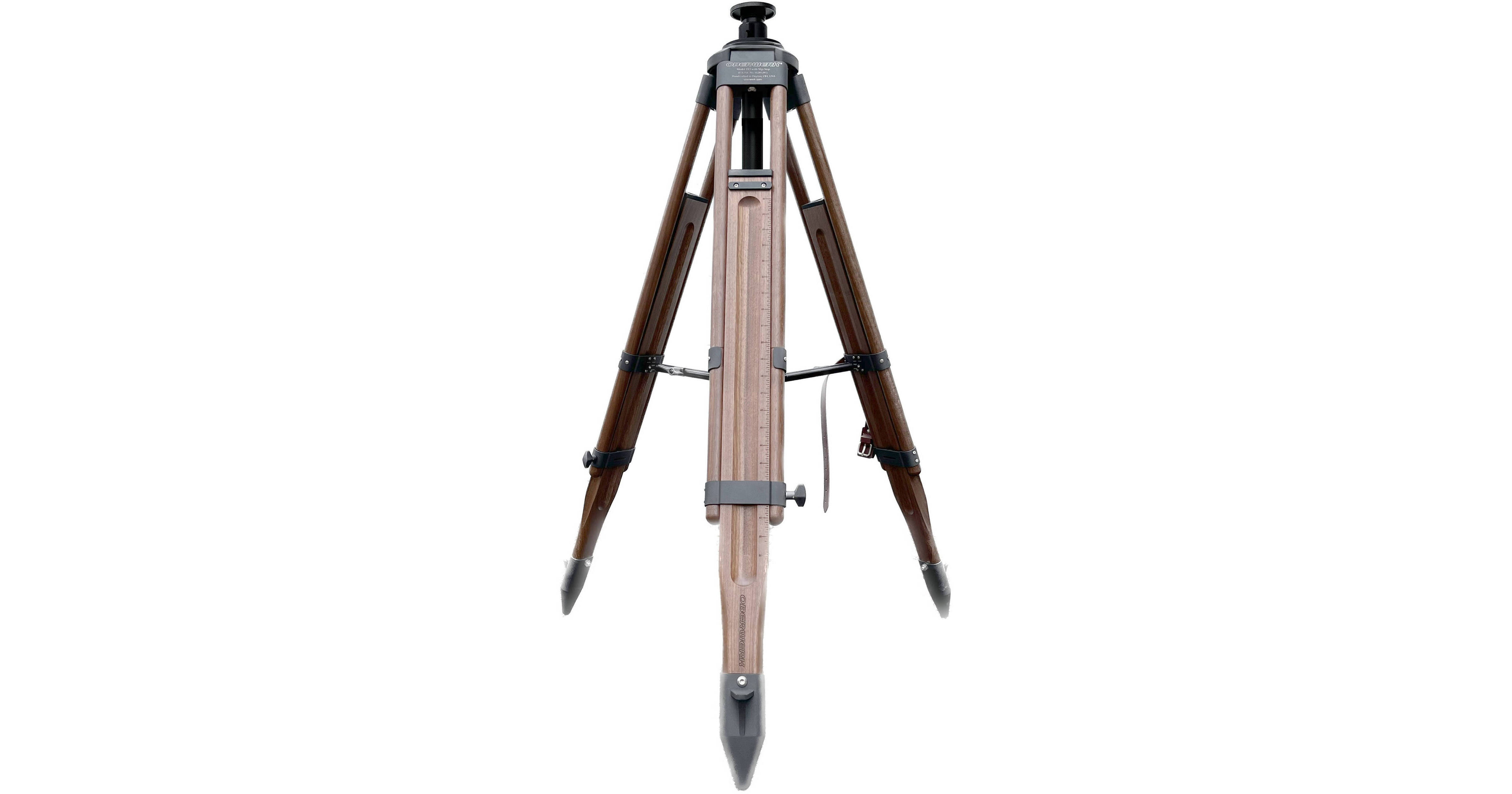 Oberwerk TR3 Hardwood Tripod with Carbon Fiber Elevator
