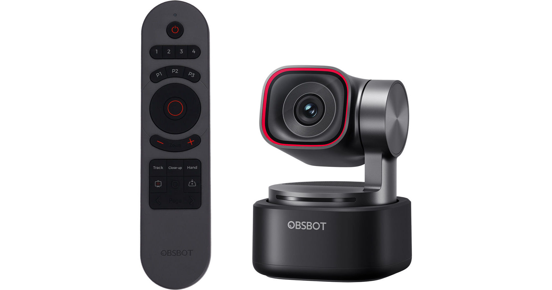 OBSBOT Tiny 3 Webcam with Smart Remote Combo C.B.1.00071 B&H