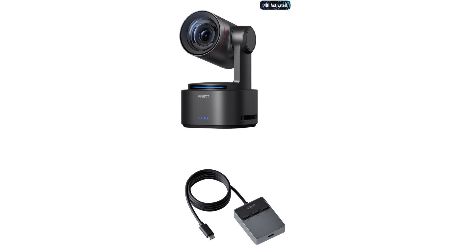 OBSBOT Tail 2 AI-Powered PTZR 4K Camera with Wireless Multicam