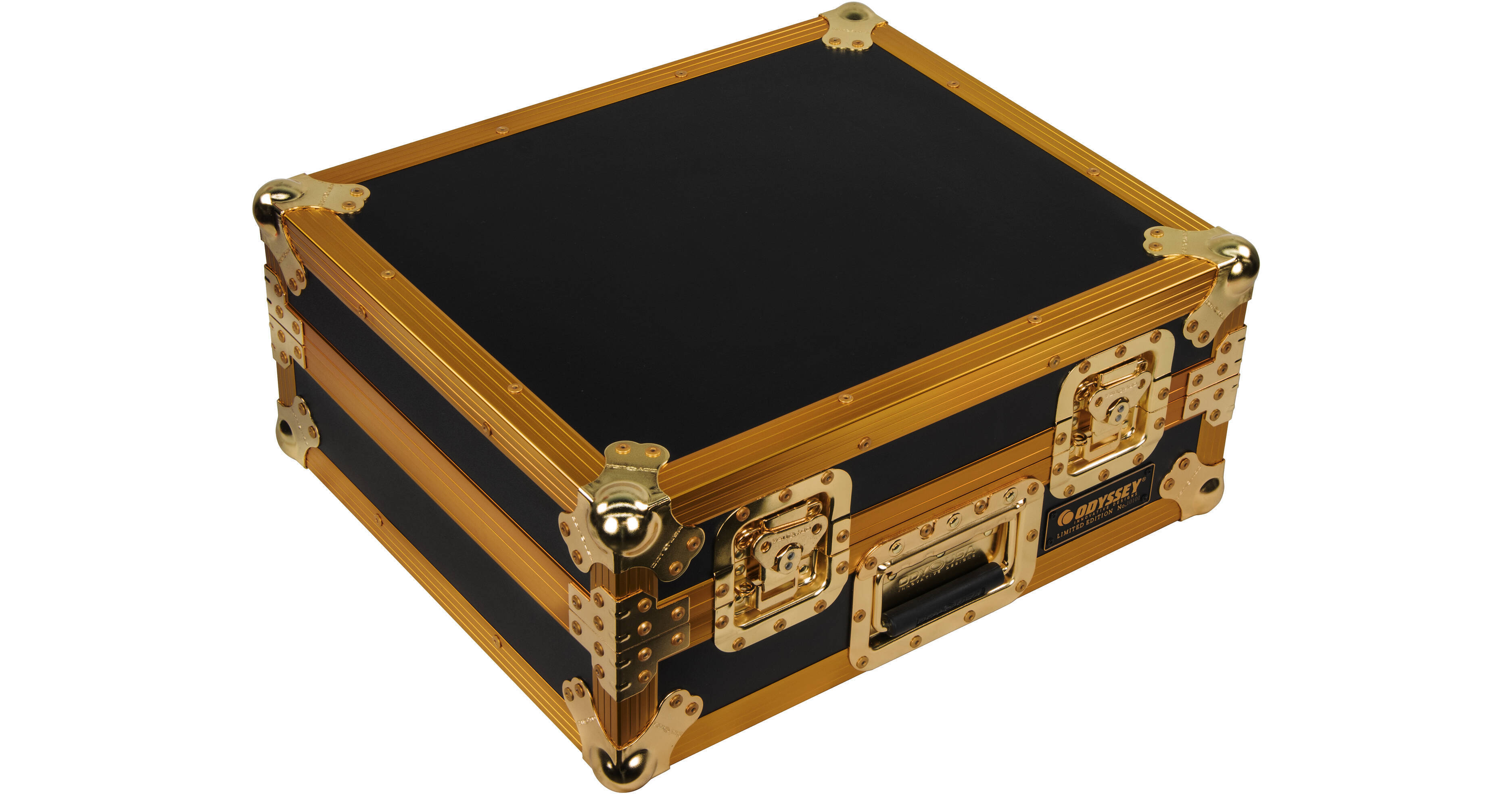 Odyssey Limited Edition Turntable Flight Case FZ1200GOLD B&H