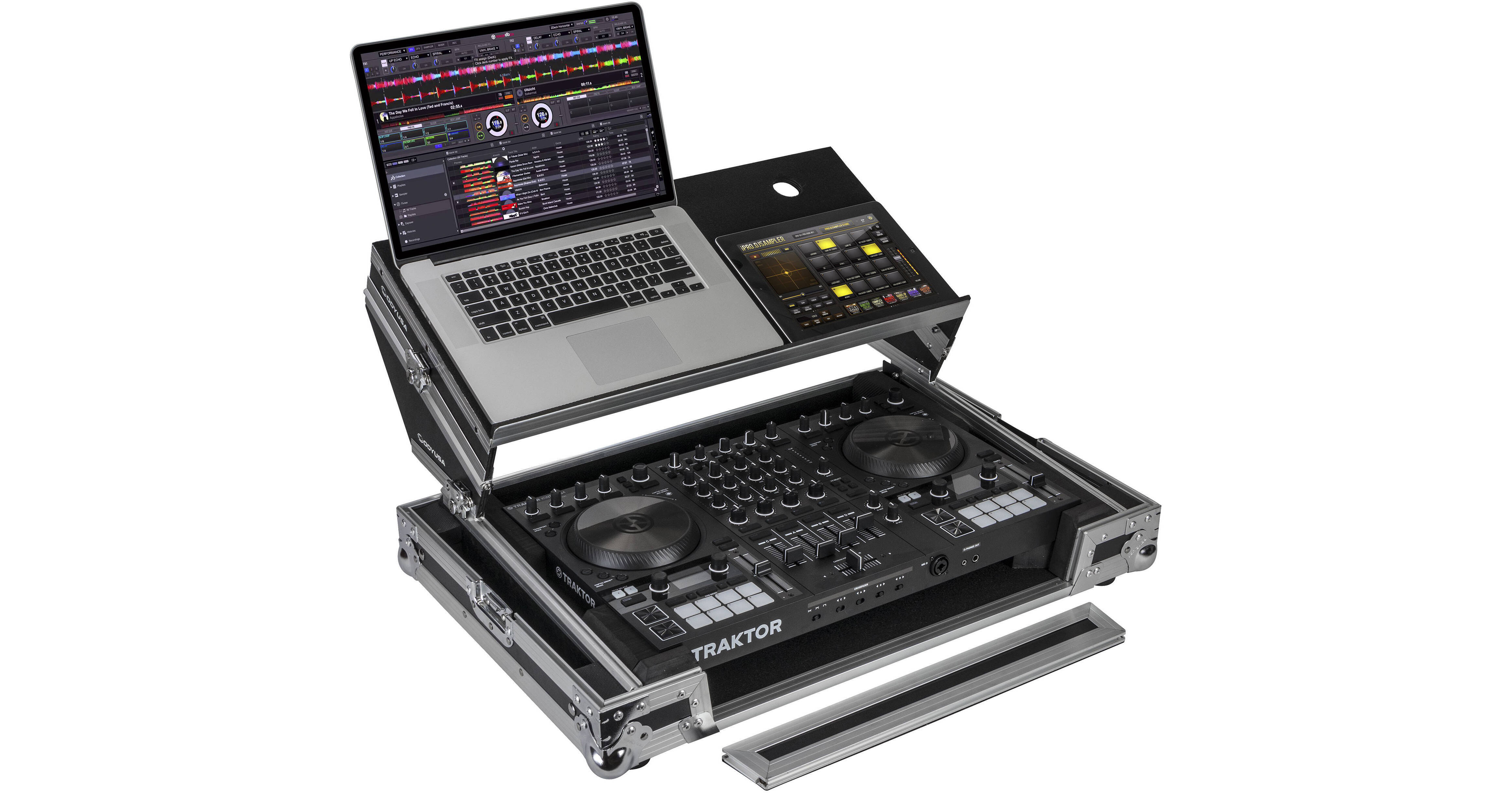 Odyssey Flight Zone Glide Style Case for Traktor FZGSATKS4MK3