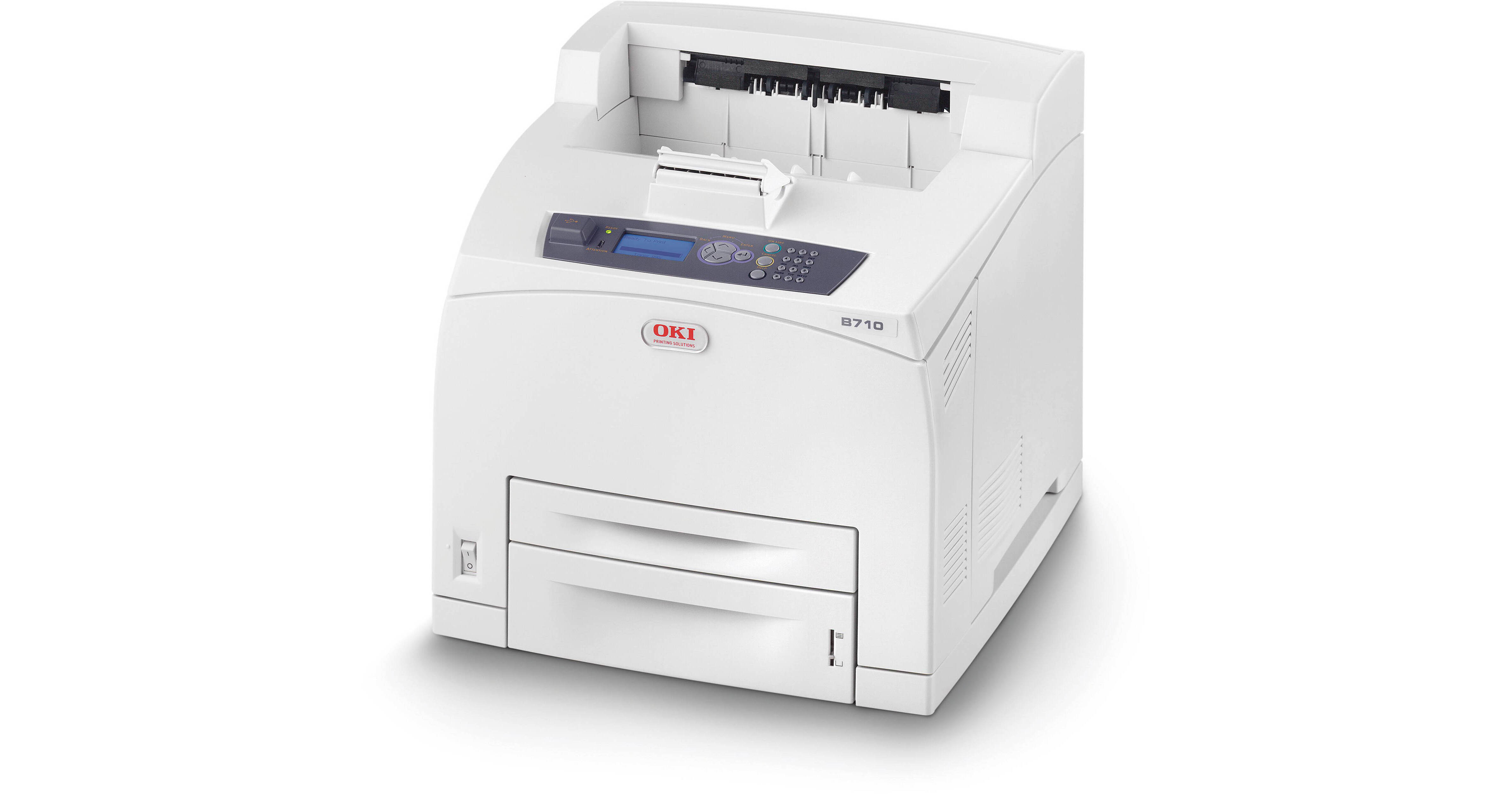 OKI B710n Monochrome LED Printer 62435504 B&H Photo Video