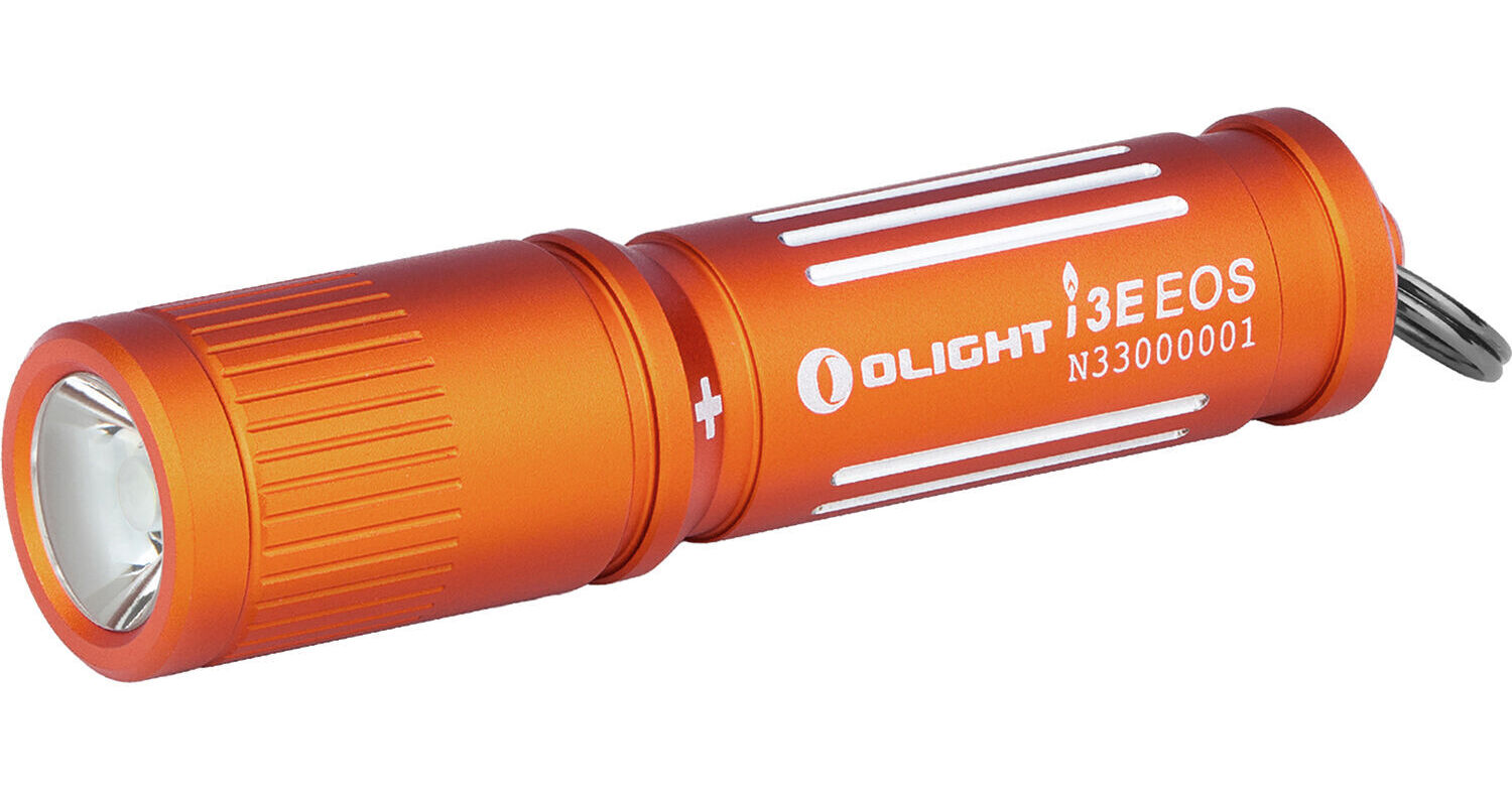 Olight i3E EOS Flashlight (Vibrant Orange) I3E EOS (VIBRANT