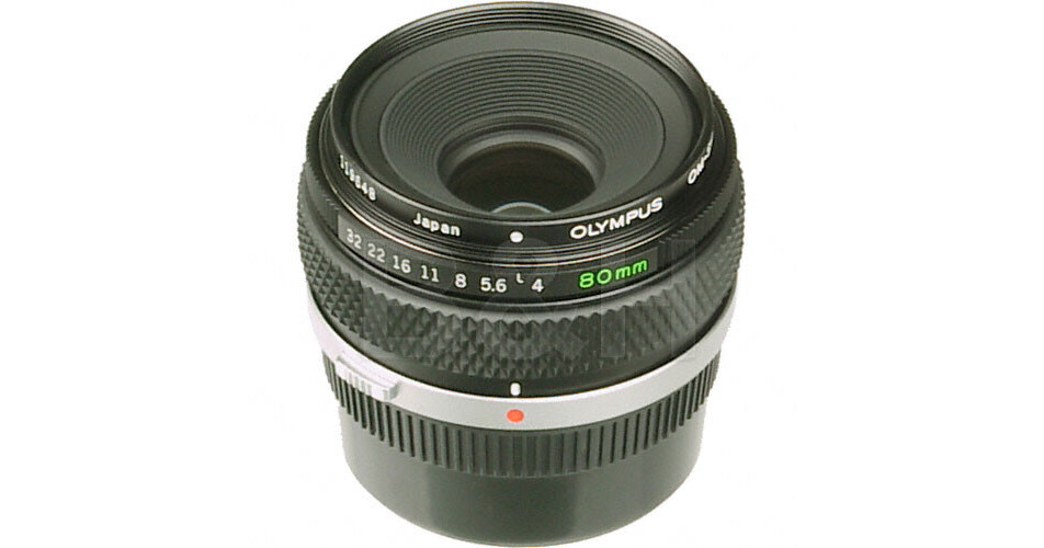 Used Olympus Macro Zuiko 80mm f/4.0 Manual Focus Lens 103731 B&H