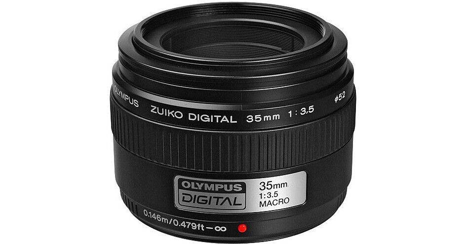 Used Olympus Zuiko Digital 35mm f/3.5 Macro ED Lens 261053B B&H