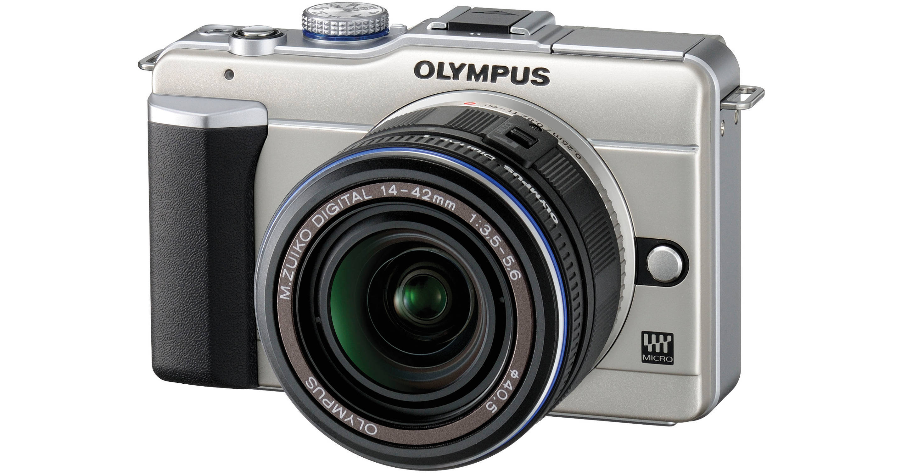 Used Olympus PEN E-PL1 Digital Camera (Champagne) 262851B B&H