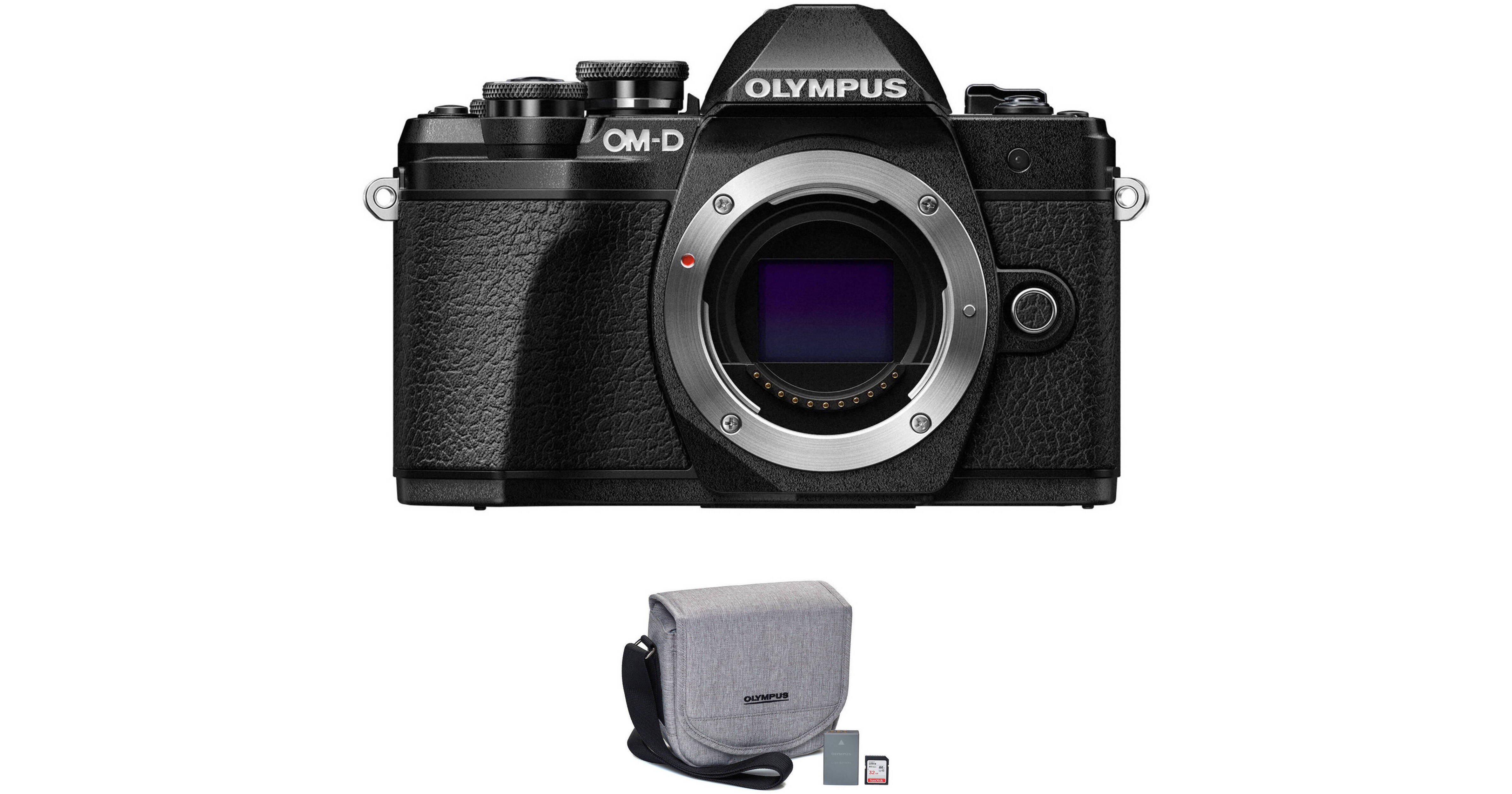 Olympus OM-D E-M10 Mark III Mirrorless Digital Camera Body with