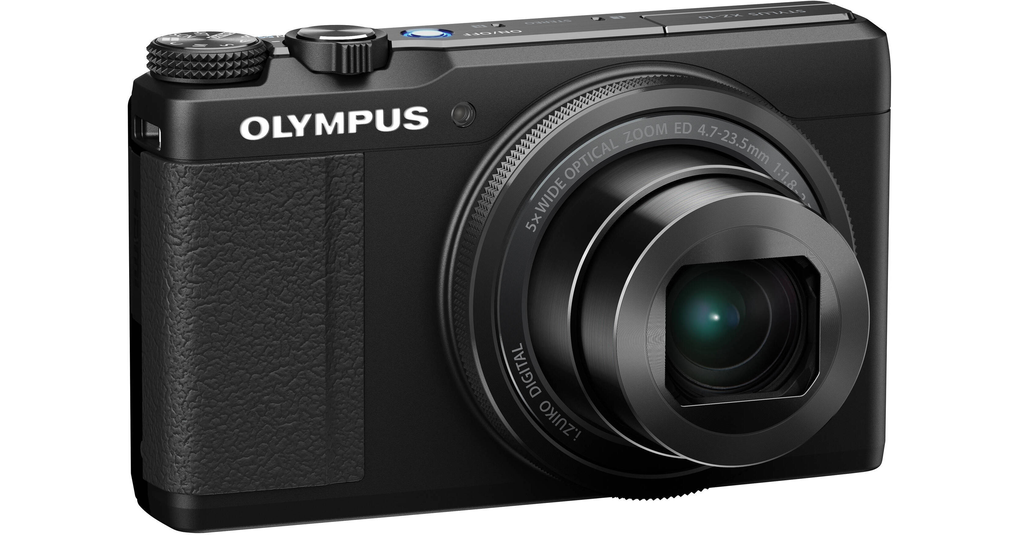 Olympus XZ-10 Digital Camera V101030BU000 B&H Photo Video