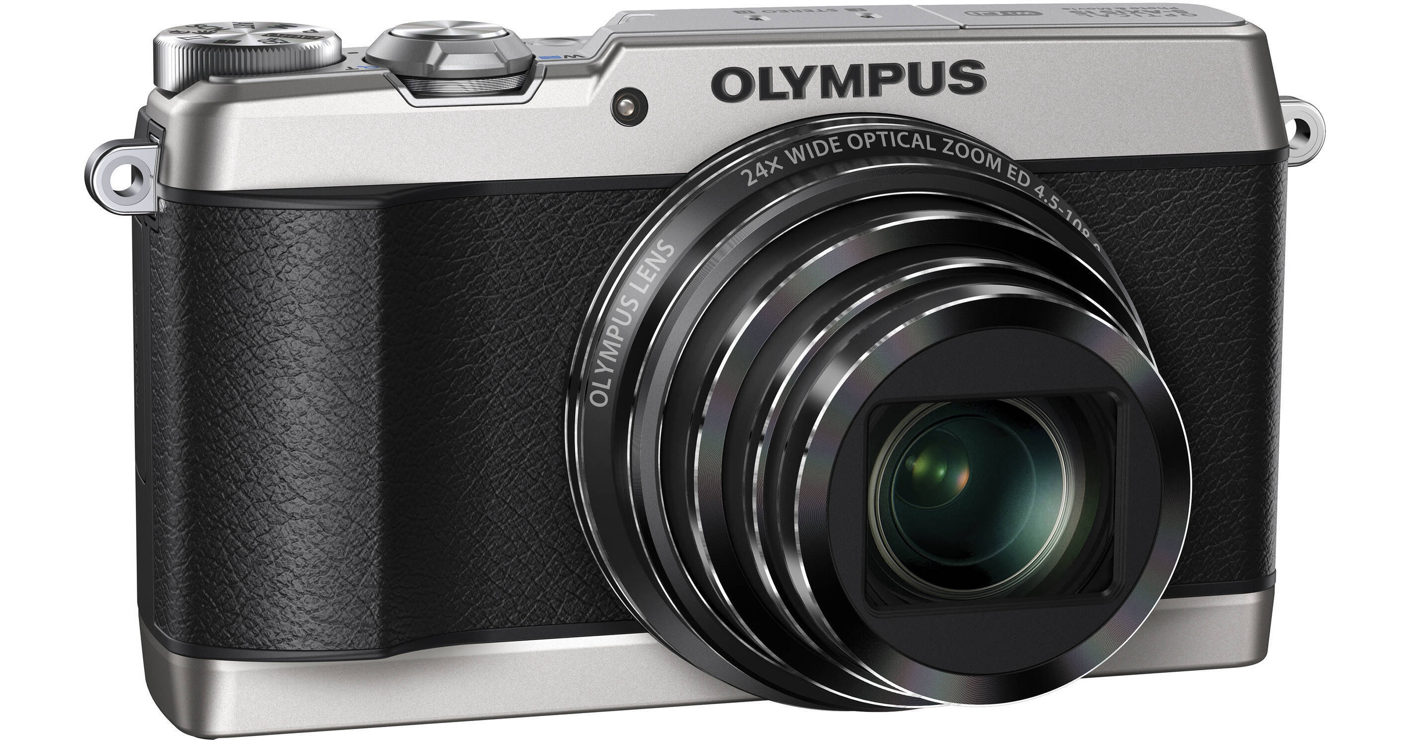 Olympus Stylus SH-1 Digital Camera (Silver) V107080SU000 B&H