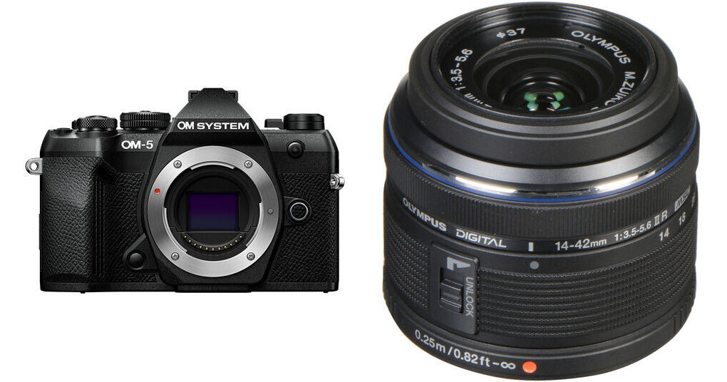 OM SYSTEM OM-5 Mark II Mirrorless Camera with 14-42mm f/3.5-5.6