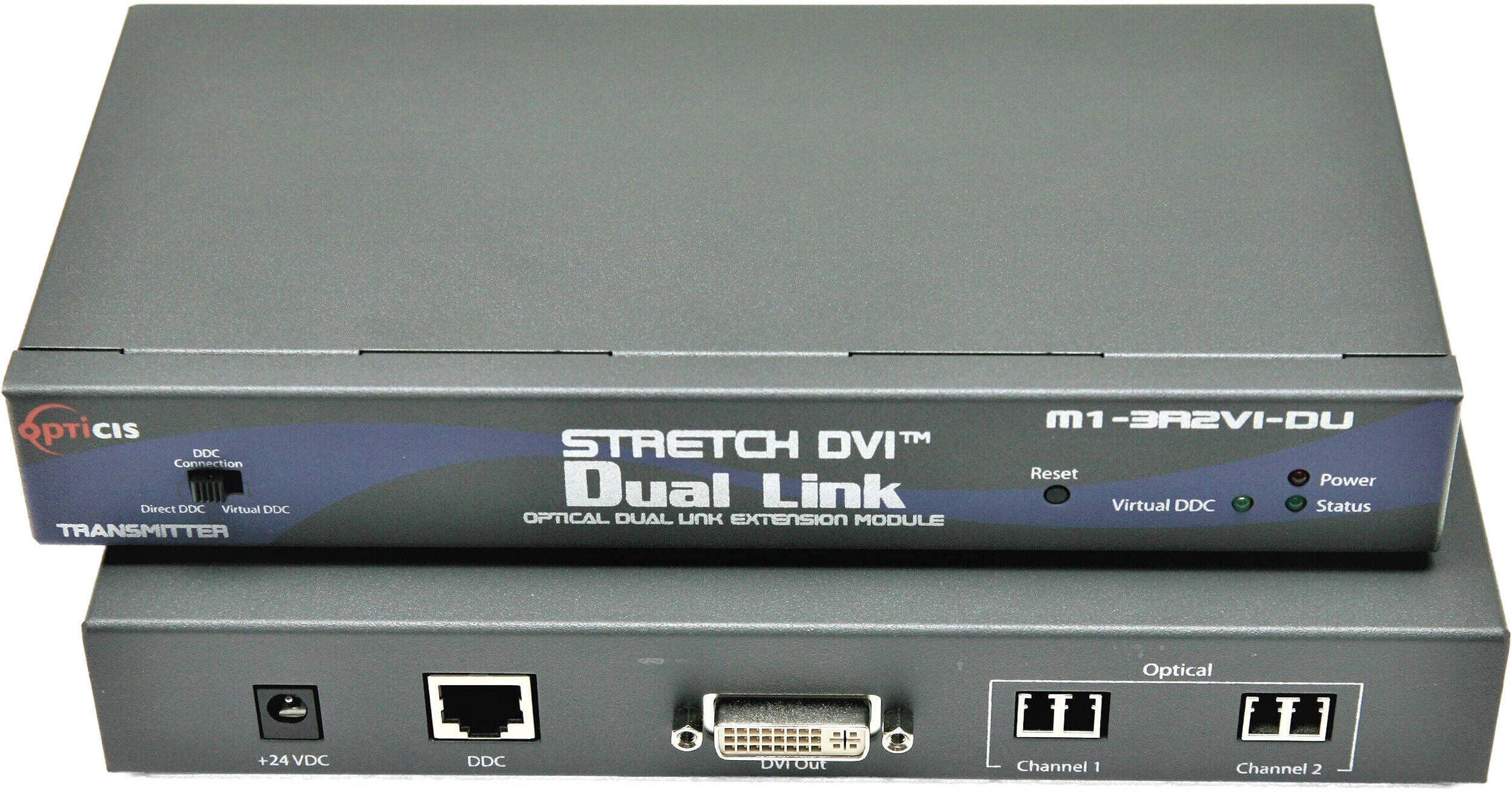 Opticis M1-201SA-TR (DVI-Extender Set TX+RX + PSU) - geprüft vom Fachhändler
