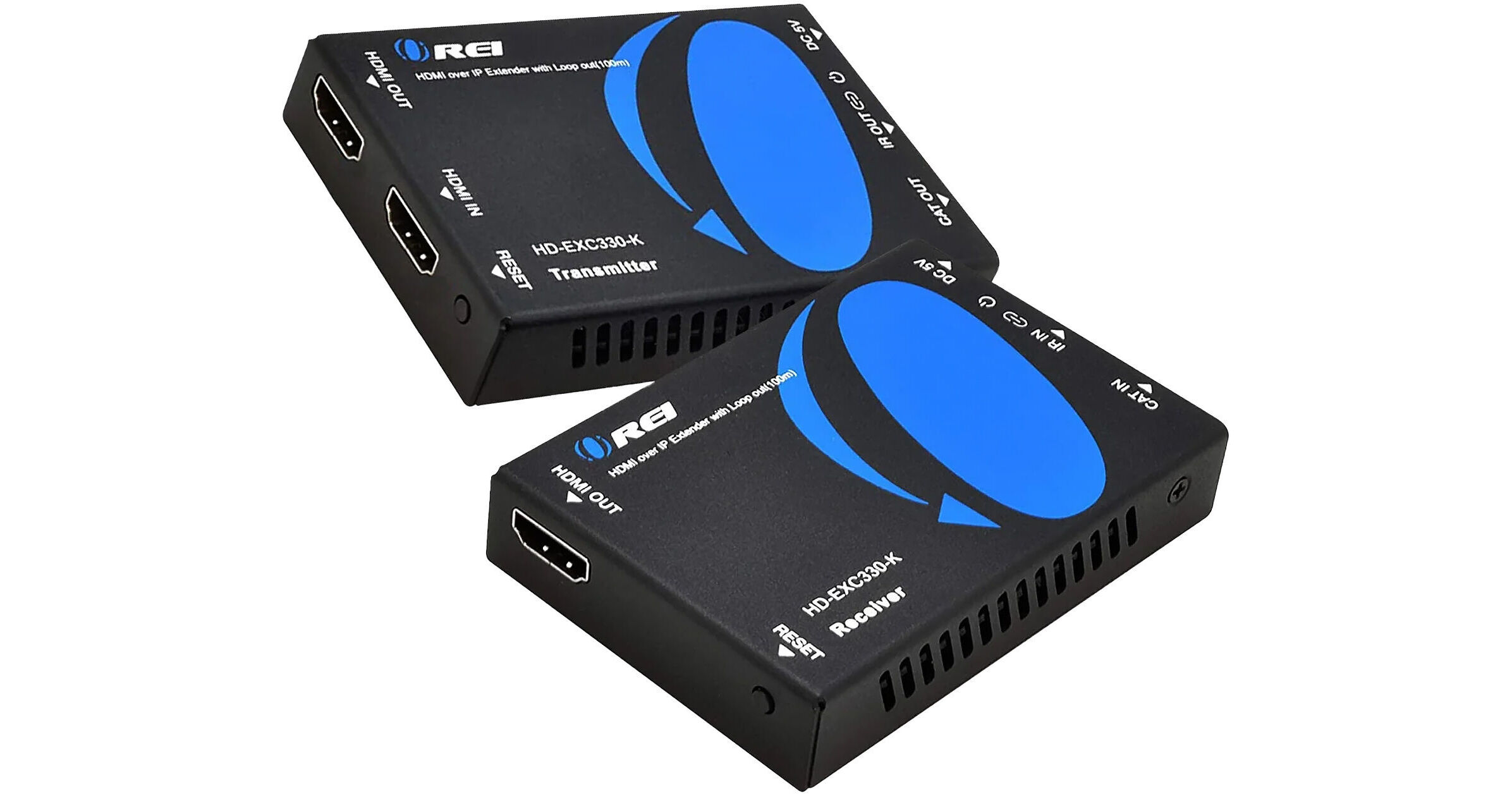 OREI HDMI 1080p over IP Extender Kit with IR & HDMI HD-EXM330-K