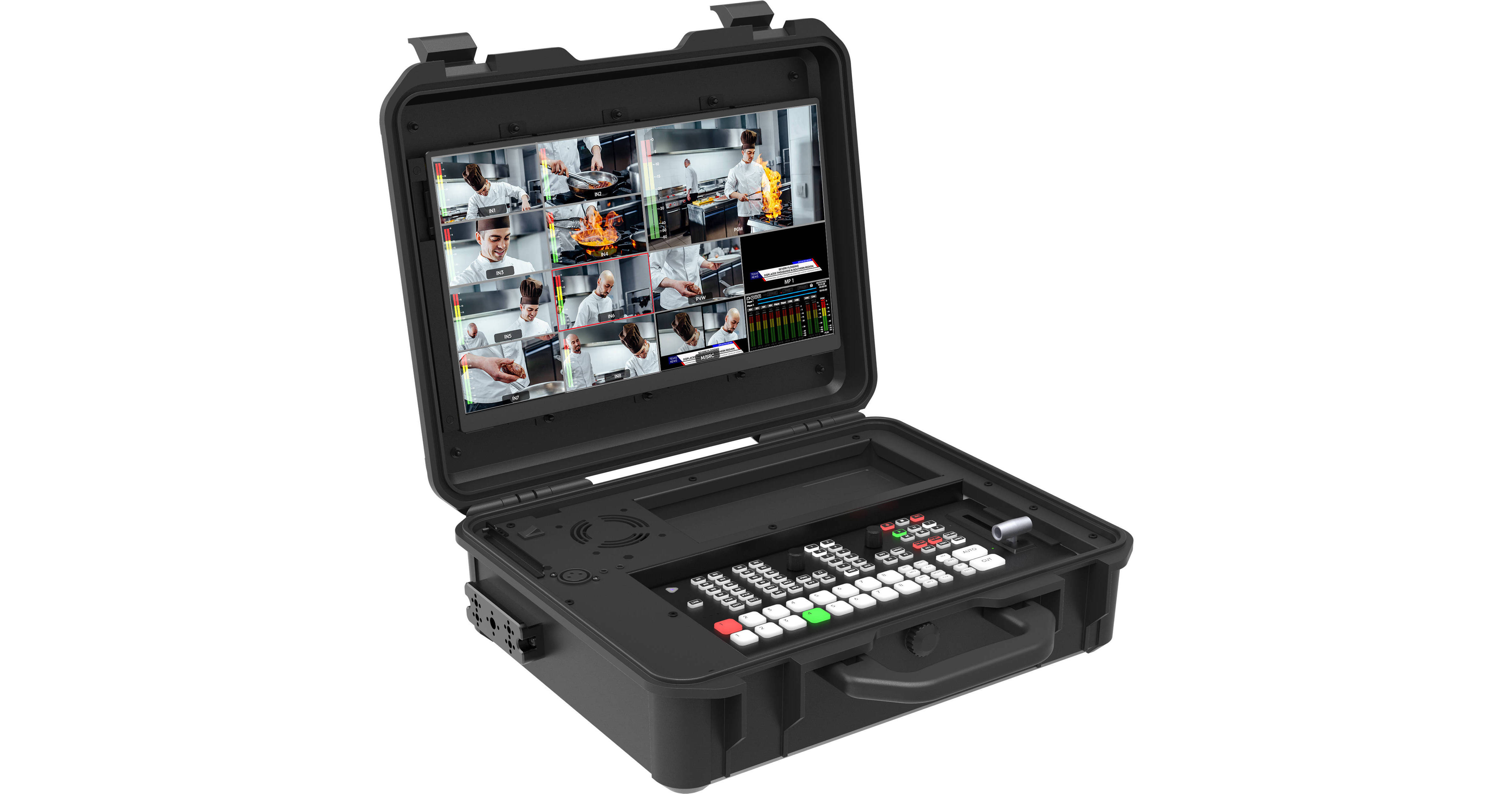 Osee GoStream Duet 8 ISO 8チャンネルビデオスイッチャー OSEE GoStream Duet 8 ISO 8-Channel Live GOSTREAM DUET 8 ISO KIT