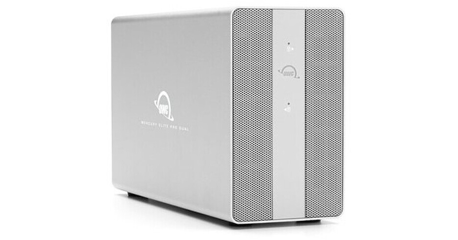 OWC Mercury Elite Pro Dual 2-Bay USB 3.2 Gen 2 RAID OWCMEDCH7T00