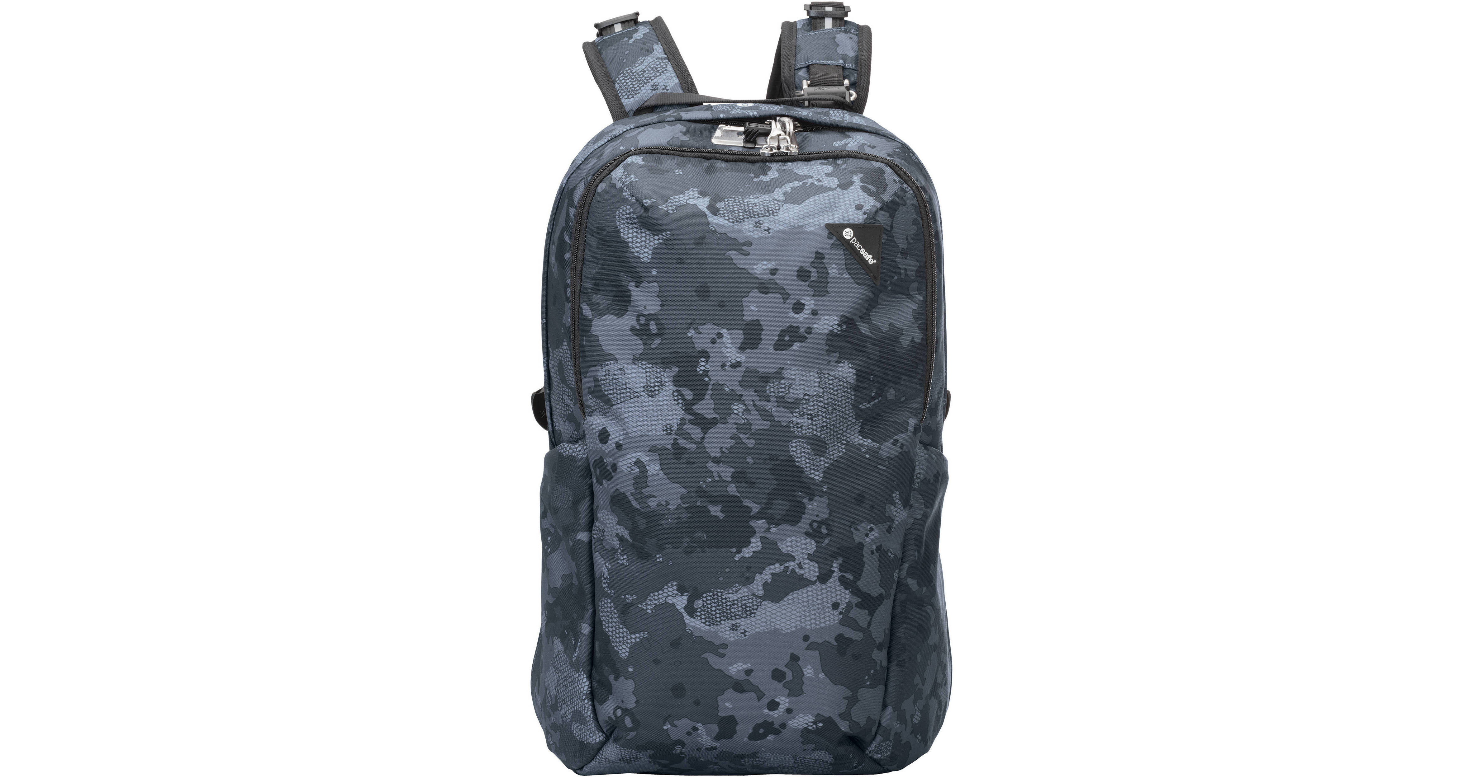 Pacsafe Vibe 25 Anti-Theft 25L Backpack (Gray Camo) 60301802 B&H