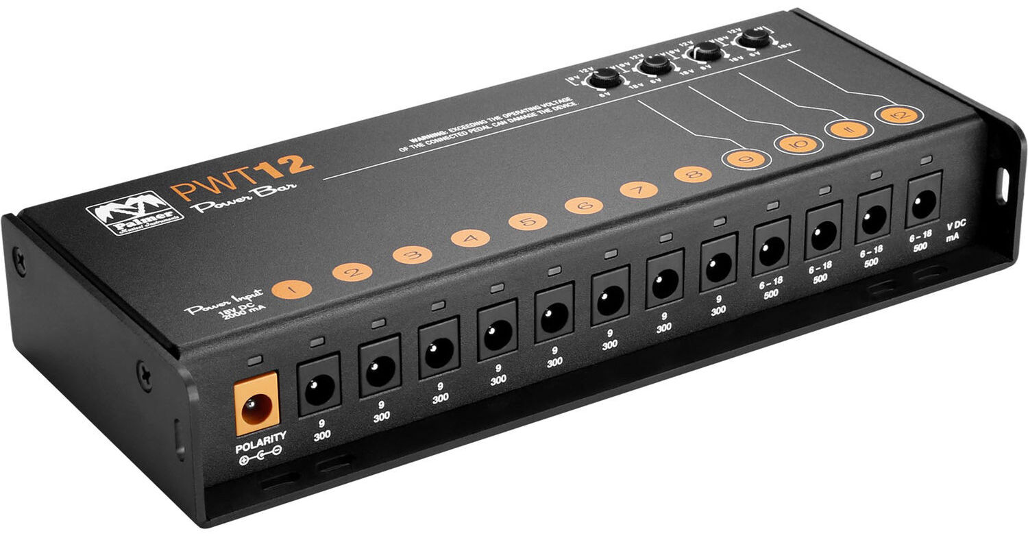Palmer MIPWT12MK2 – Fuente de alimentación Universal 12-Outlet
