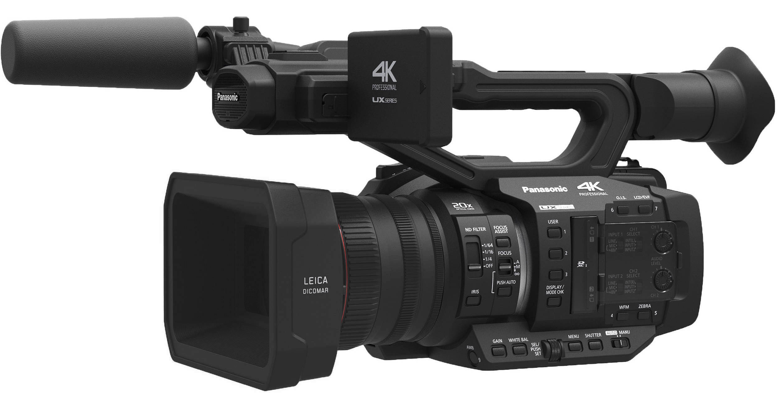 ビデオカメラ業務用　Panasonic AG-UX180 Used Panasonic AG-UX180 4K Premium Professional AG-UX180PJ B&H