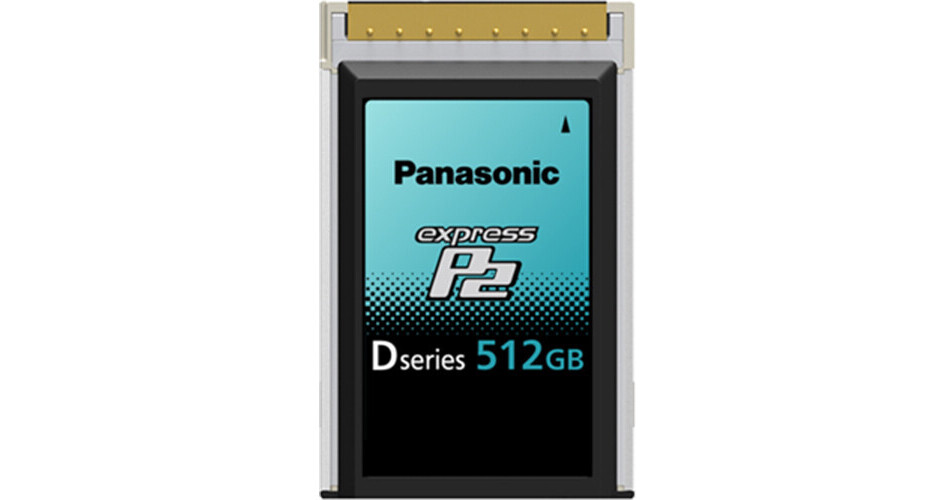 Panasonic 512GB D-Series expressP2 Memory Card AU-XP0512DG B&H