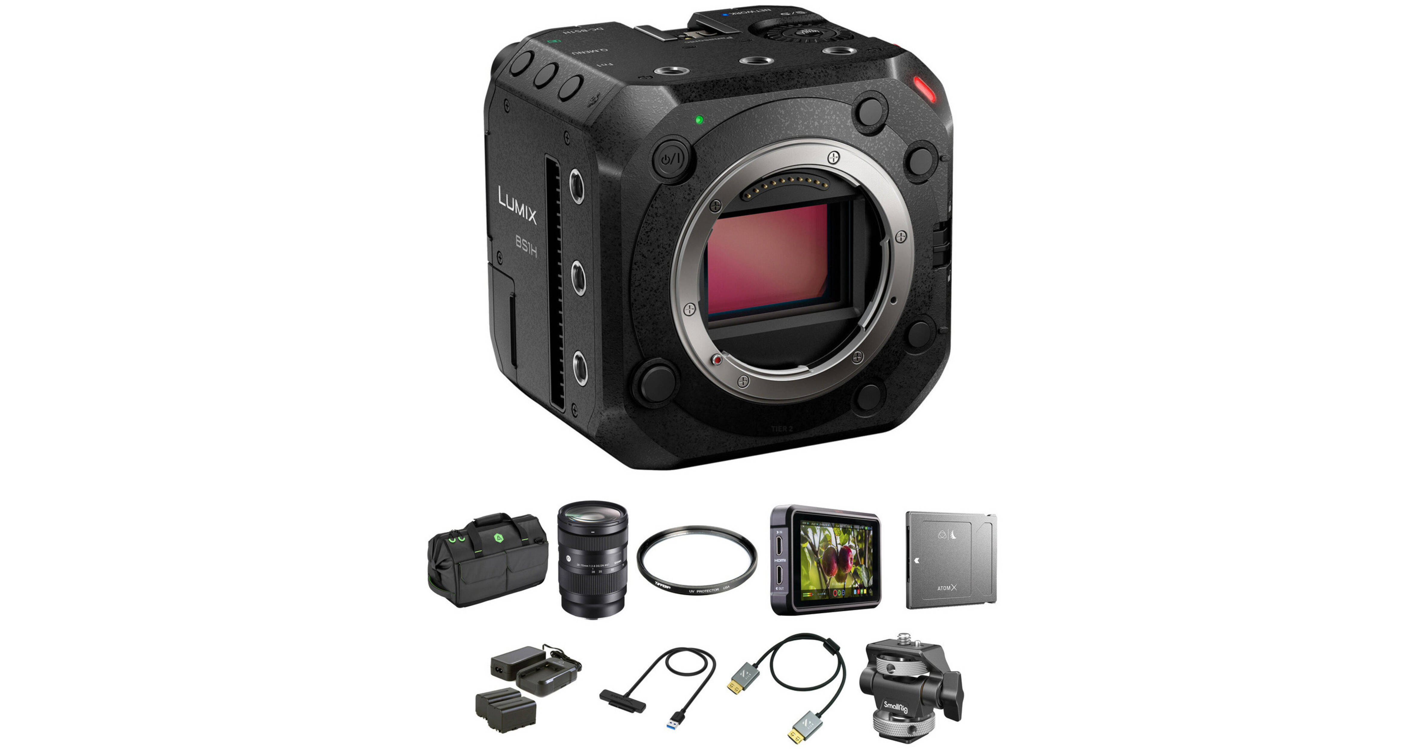 Panasonic DC-BS1H Full-Frame Cinema Camera Shooters Kit B&H