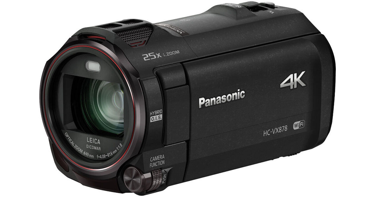 Panasonic HC-VX878EG-K 4K Ultra HD Camcorder HC-VX878EG-K B&H