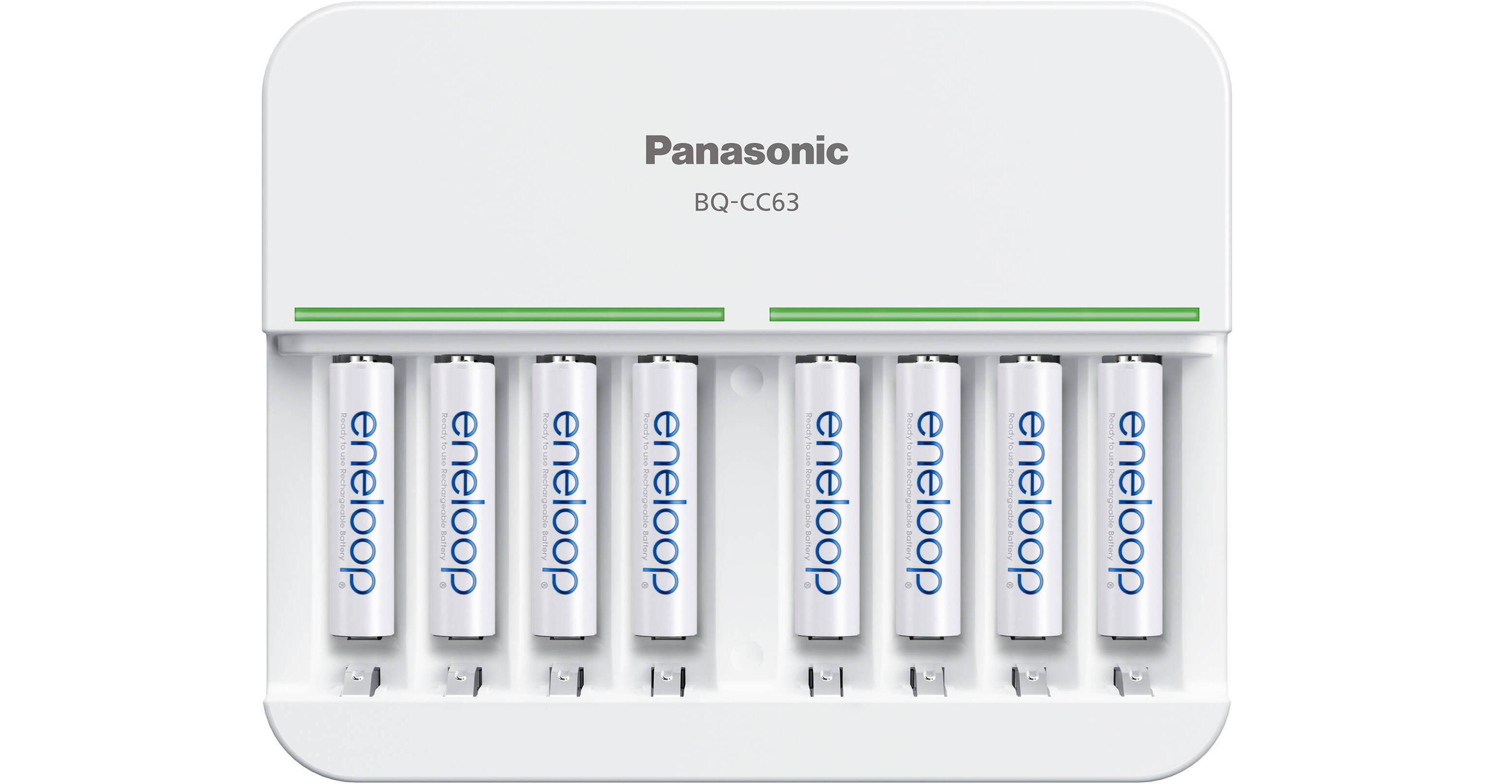 Panasonic eneloop Rechargeable Ni-MH Batteries K-KJ63M3A8BA B&H