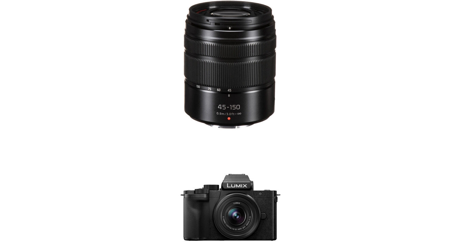 Panasonic LUMIX G100D Mirrorless Camera with 12-32mm f/3.5-5.6
