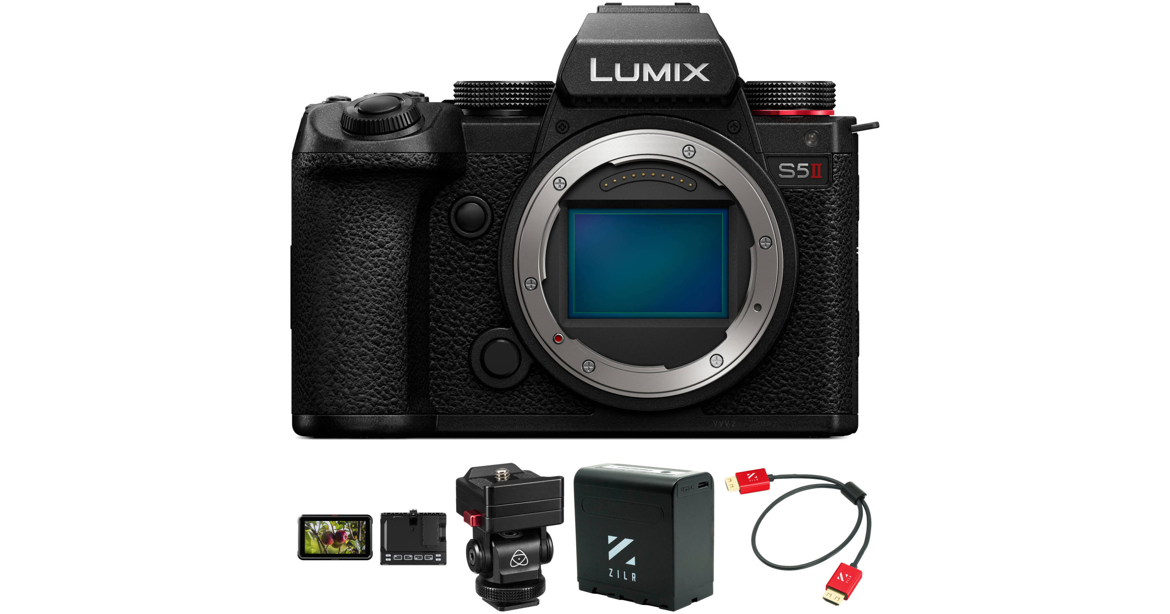 Panasonic Lumix S5 II Mirrorless Camera Cine Kit B&H Photo Video
