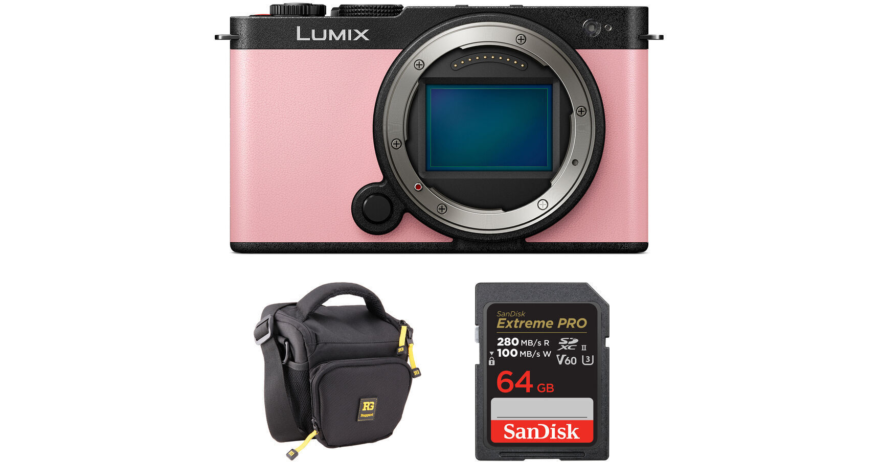 Panasonic LUMIX S9 Mirrorless Camera with Basic Bundle (Sakura