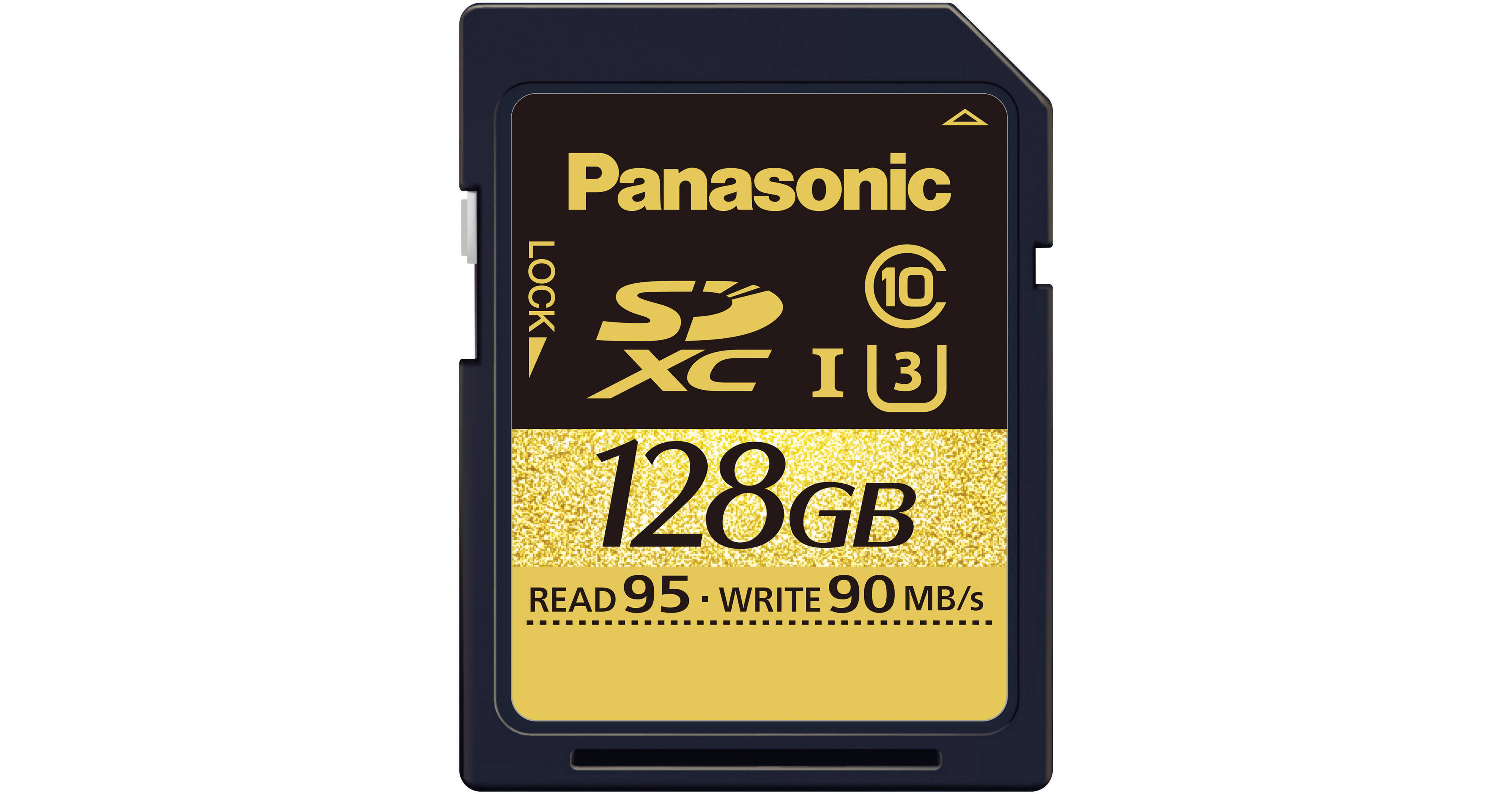 Panasonic 128GB U3 SDXC Memory Card (Class 10) RP-SDUD128AK B&H