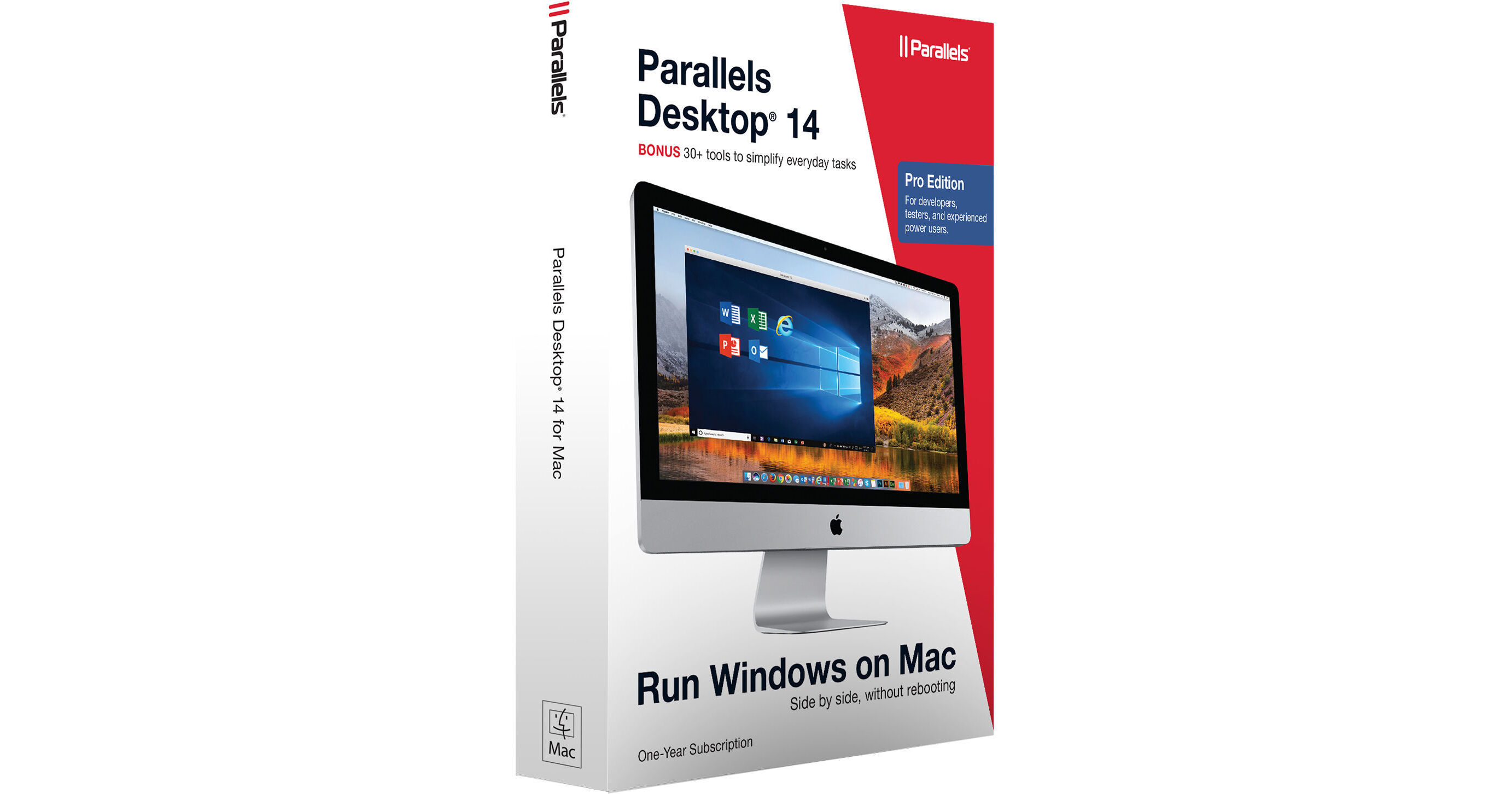 パソコン Parallels Desktop 14 Parallels Desktop 14 Pro Edition for Mac PDPRO14-RL1-1Y-NA B&H