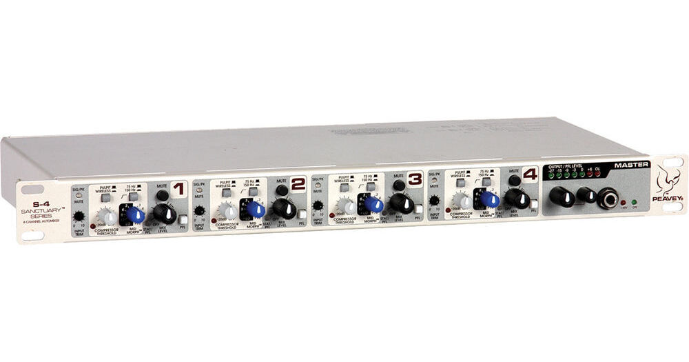 Peavey Sanctuary Series S-4 4-Channel AutoMixer 00511750 B&H