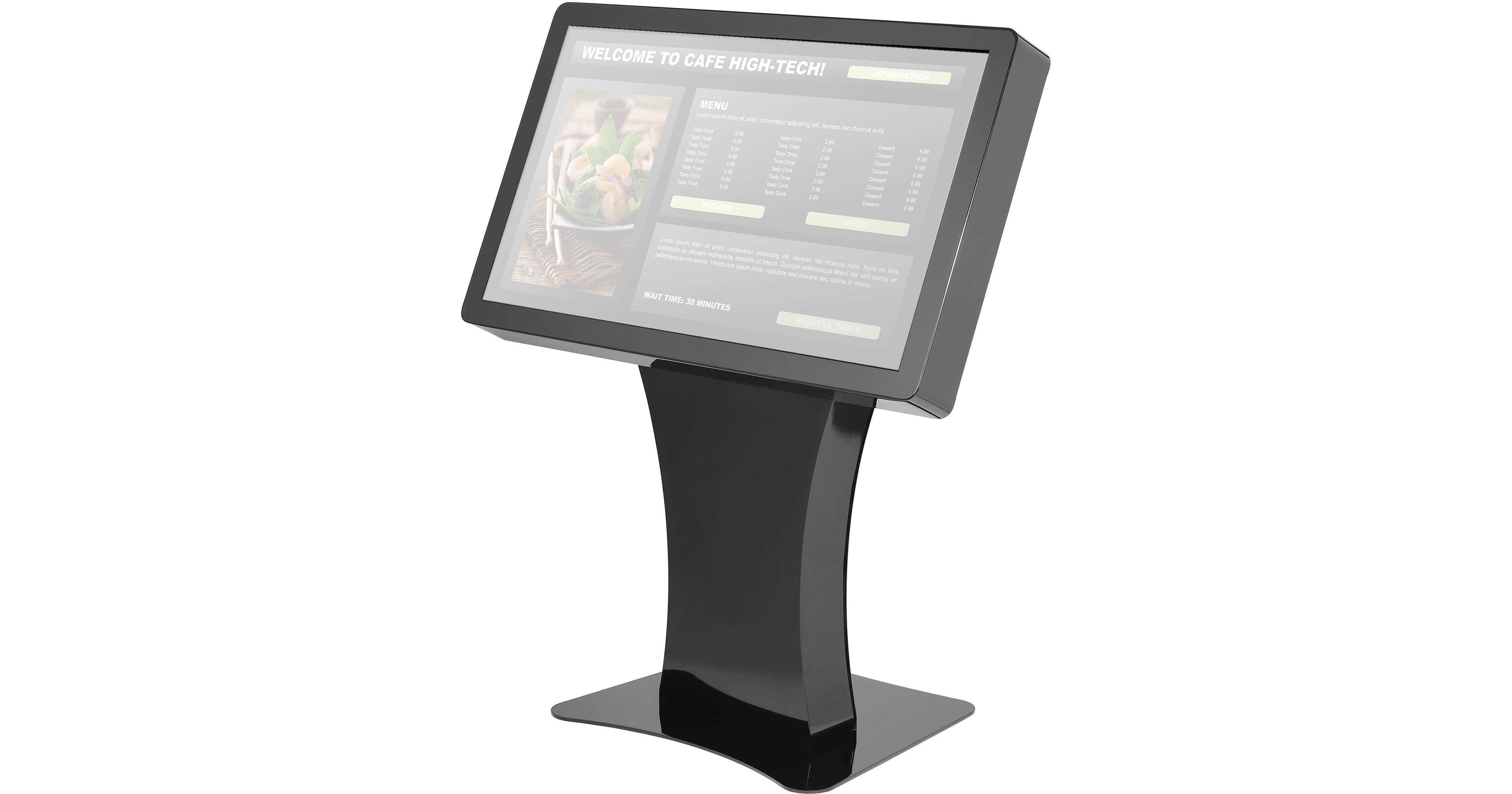 PeerlessAV Landscape Kiosk Enclosure for 55" Displays up