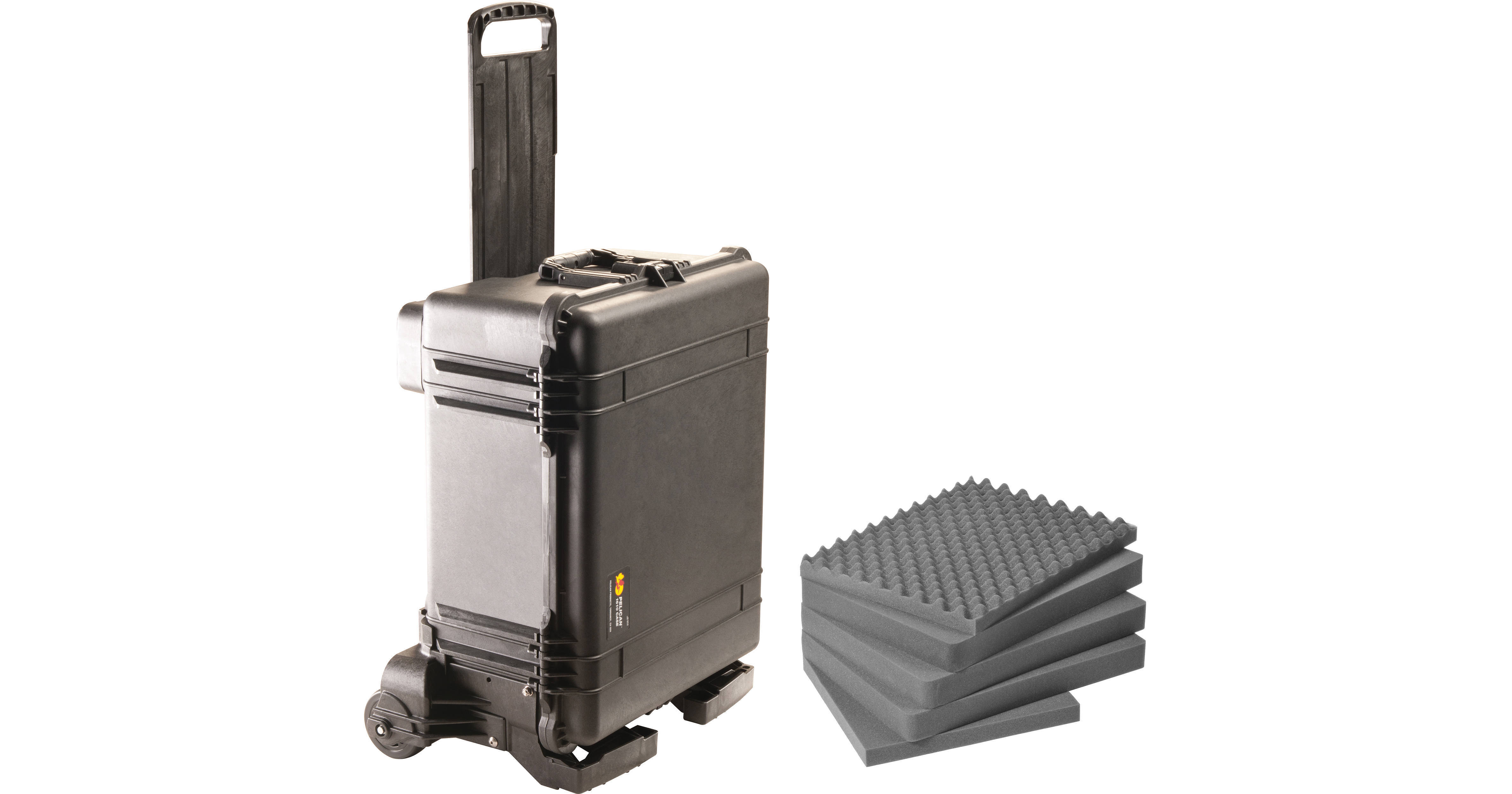 Pelican 1610M Case and Mobility Kit with Foam 016100-0009-110