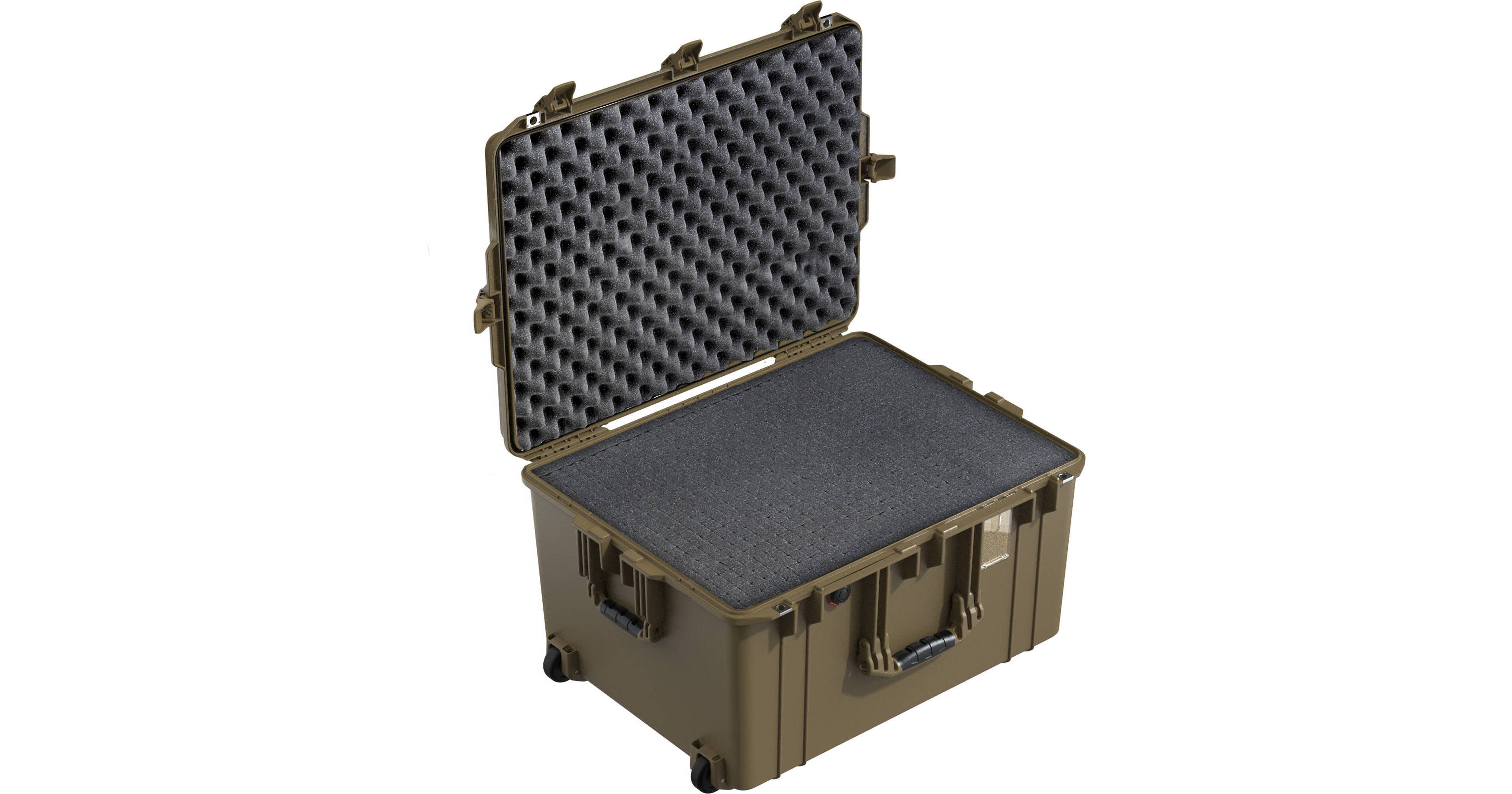Pelican 1637AirWF Wheeled Hard Case with Foam 016370-0001-199