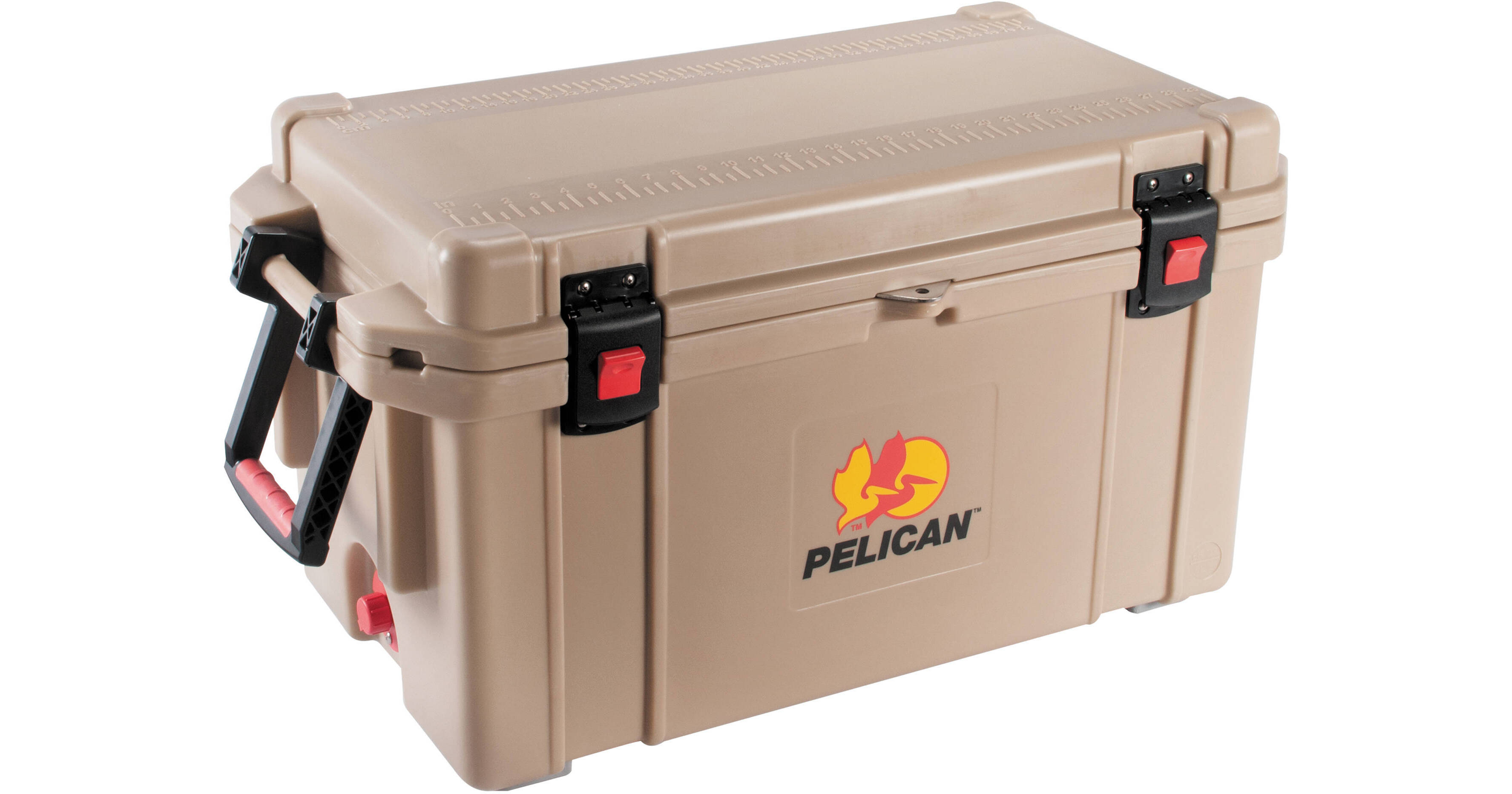 Pelican 65QT Elite Cooler (Outdoor Tan) 32-65Q-OC-TAN B&H Photo