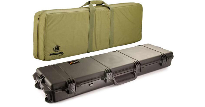米軍実物　CASE SET TRANSPORT&STORAGE ケース②送料無料 Pelican 472-PWC-DW3300 FieldPak Rifle Case