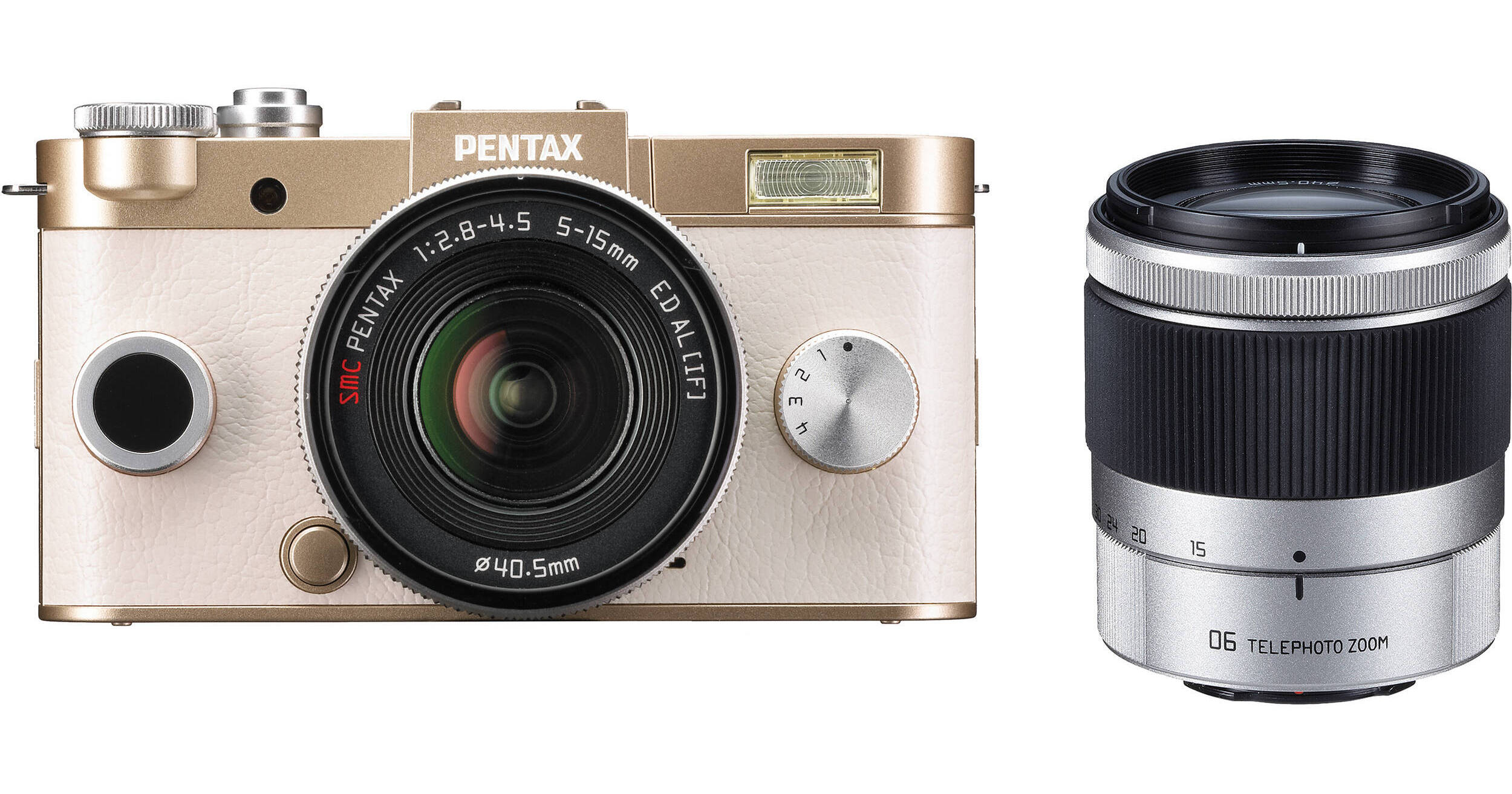 Pentax Q-S1 Mirrorless Digital Camera with 5-15mm and 06248 B&H
