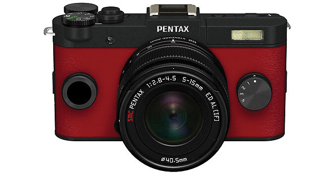 Pentax Q-S1 Mirrorless Digital Camera with 5-15mm Lens 06908 B&H