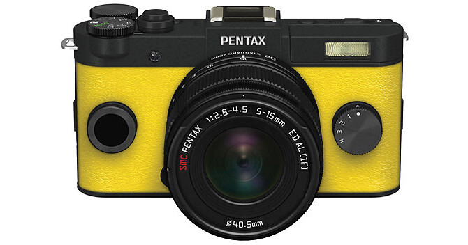 Pentax Q-S1 Mirrorless Digital Camera with 5-15mm Lens 06909 B&H