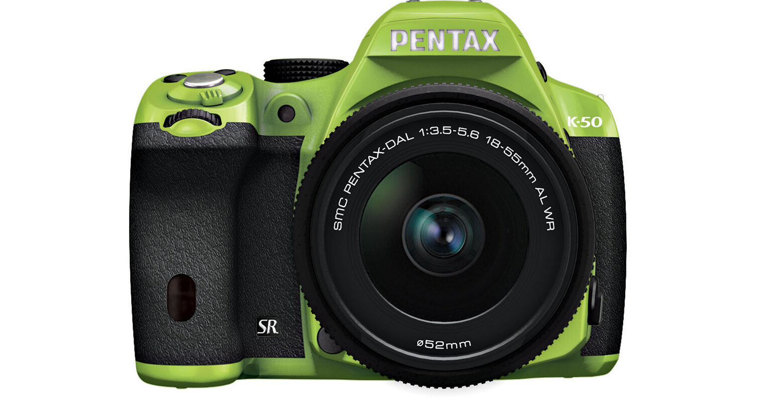 Pentax K-50 Digital SLR Camera with 18-55mm f/3.5-5.6 Lens 09870