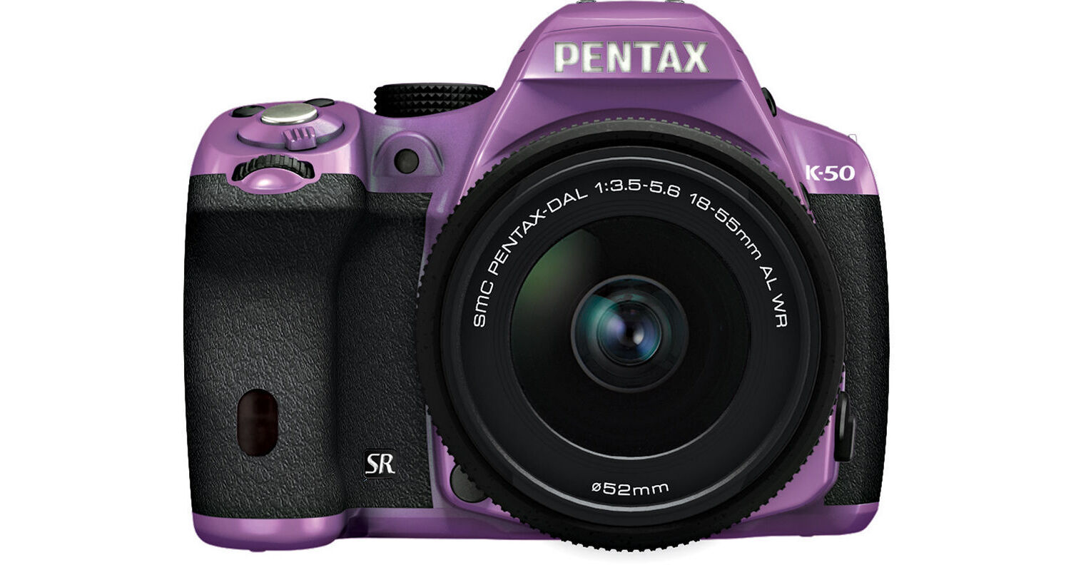 Pentax K-50 Digital SLR Camera with 18-55mm f/3.5-5.6 Lens 09878