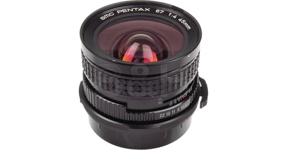 Used Pentax Wide Angle 45mm f/4 SMC-P Lens for Pentax 67 29250