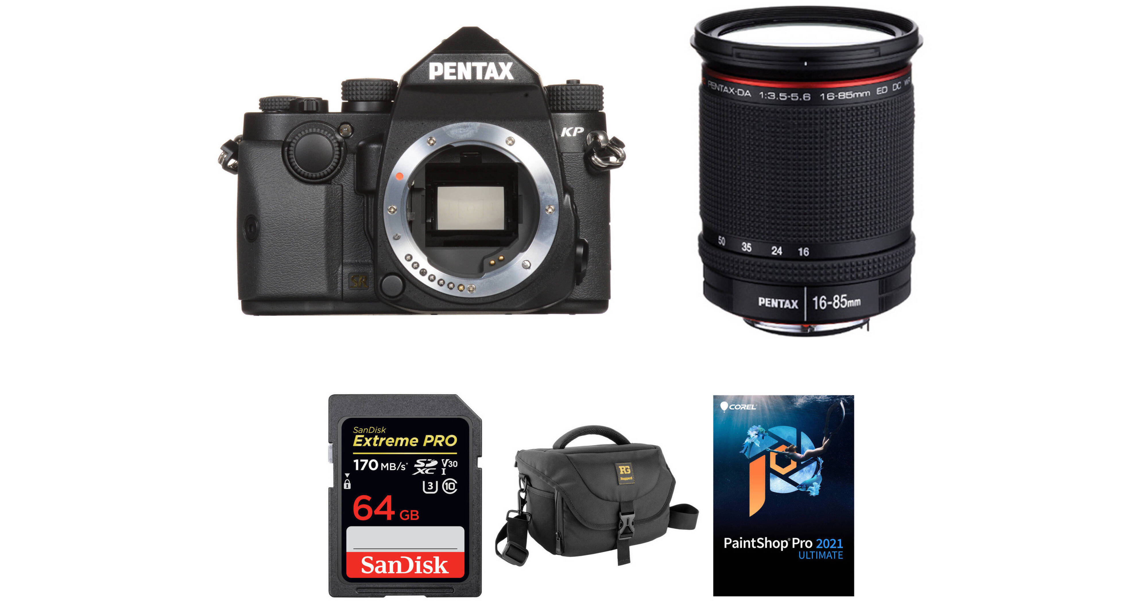 kp review pentax kp dslr Pentax KP DSLR Camera with 16-85mm Lens and Accessories Kit