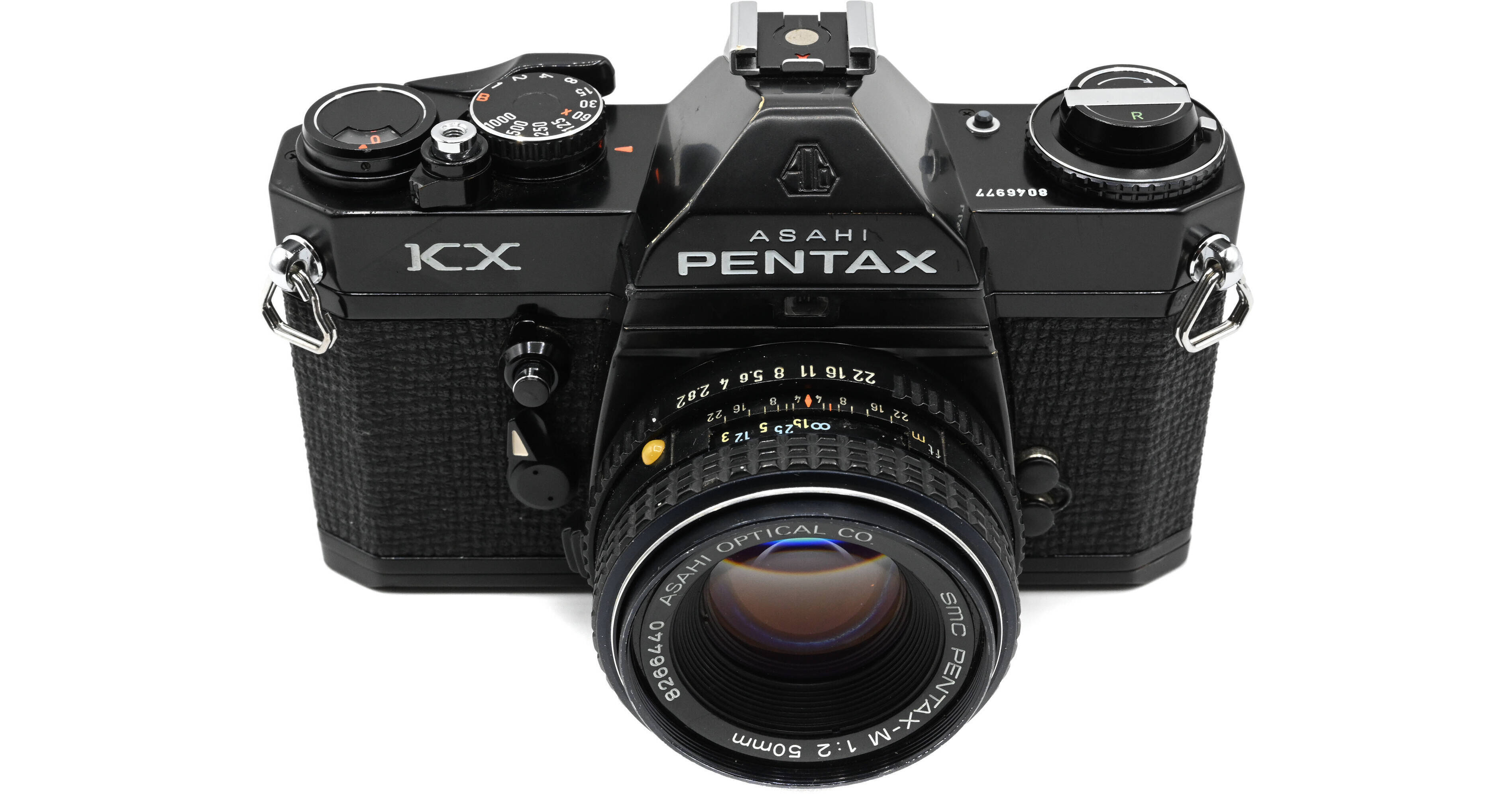 Pentax KX 35mm SLR Camera with 50mm f/2 PEN_KX-B-50-2.0-KIT-VG